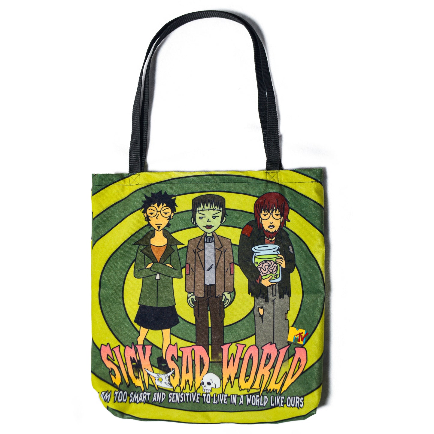 DARIA SICK SAD WORLD TOTE BAG