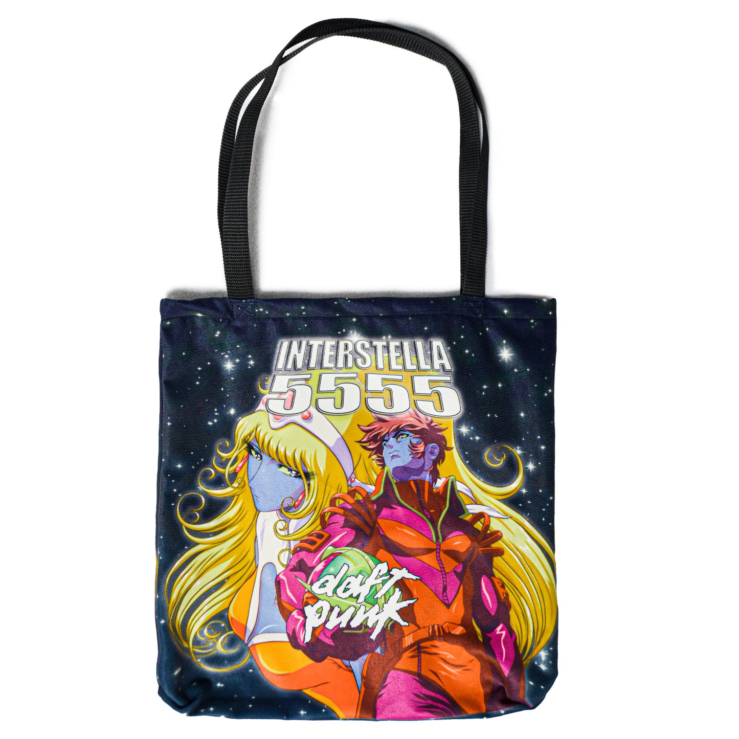 DAFT PUNK INTERSTELLA 5555 TOTE BAG