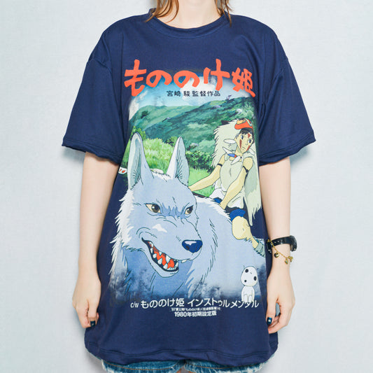 Camiseta Princesa Mononoke - Ghibli world