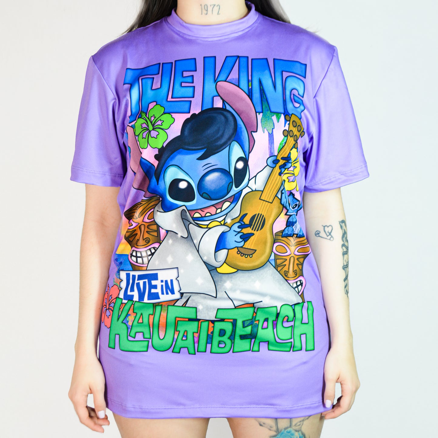 Camiseta Stitch Elvis