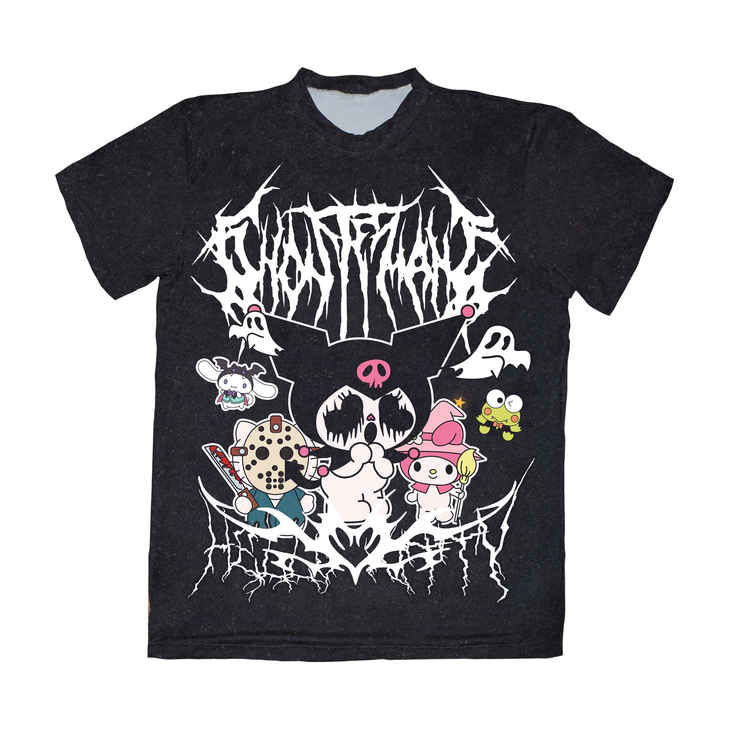 Camiseta Halloween Sanrio All Stars