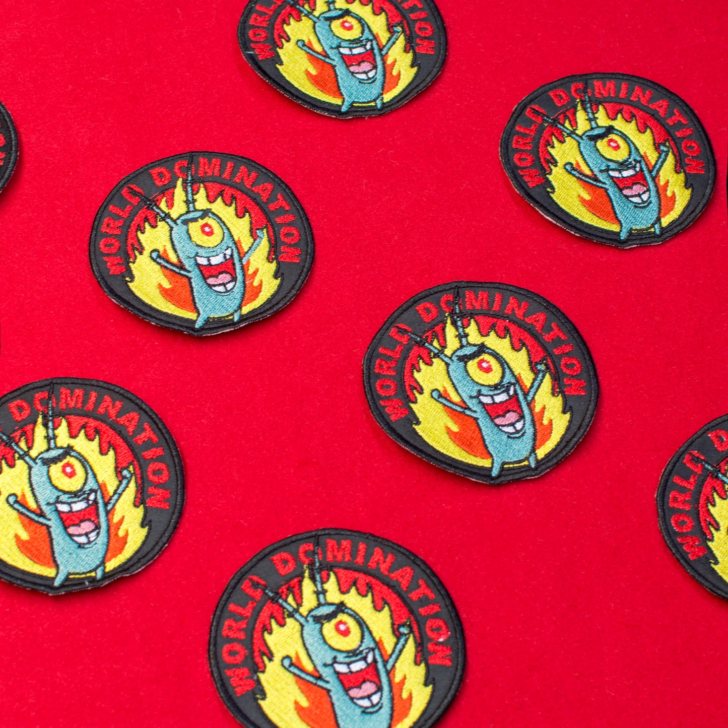 Parche Plancton World Domination