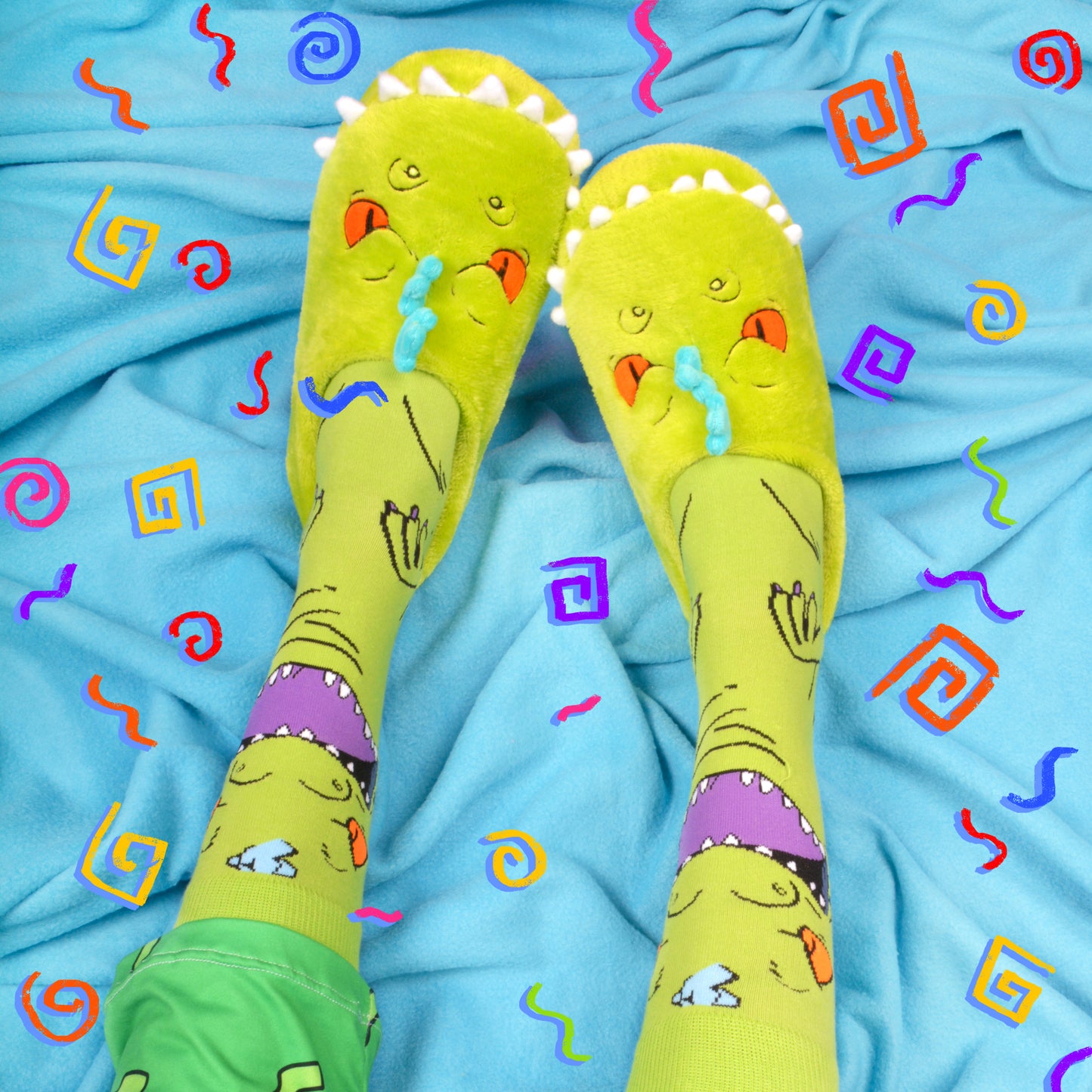 Pantuflas Reptar