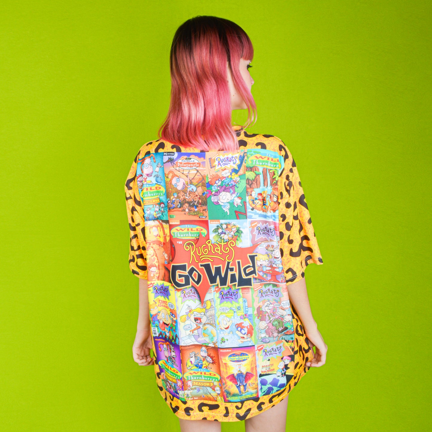 Camiseta Sublim Rugrats & Wild Thornberrys