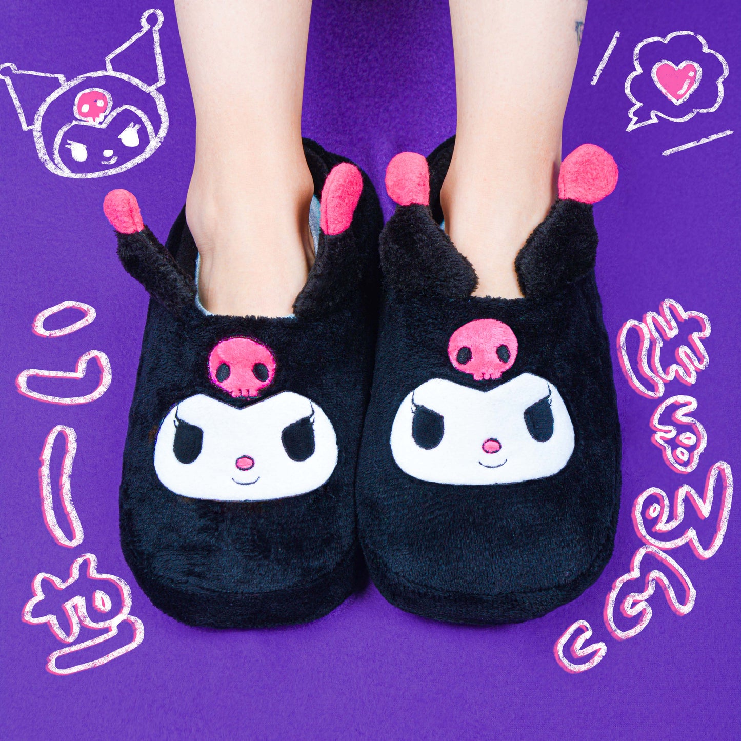 PANTUFLAS KUROMI