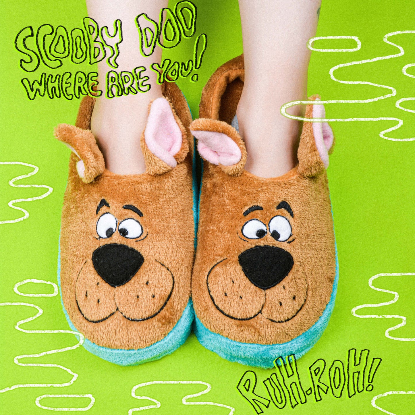 PANTUFLAS SCOOBY DOO