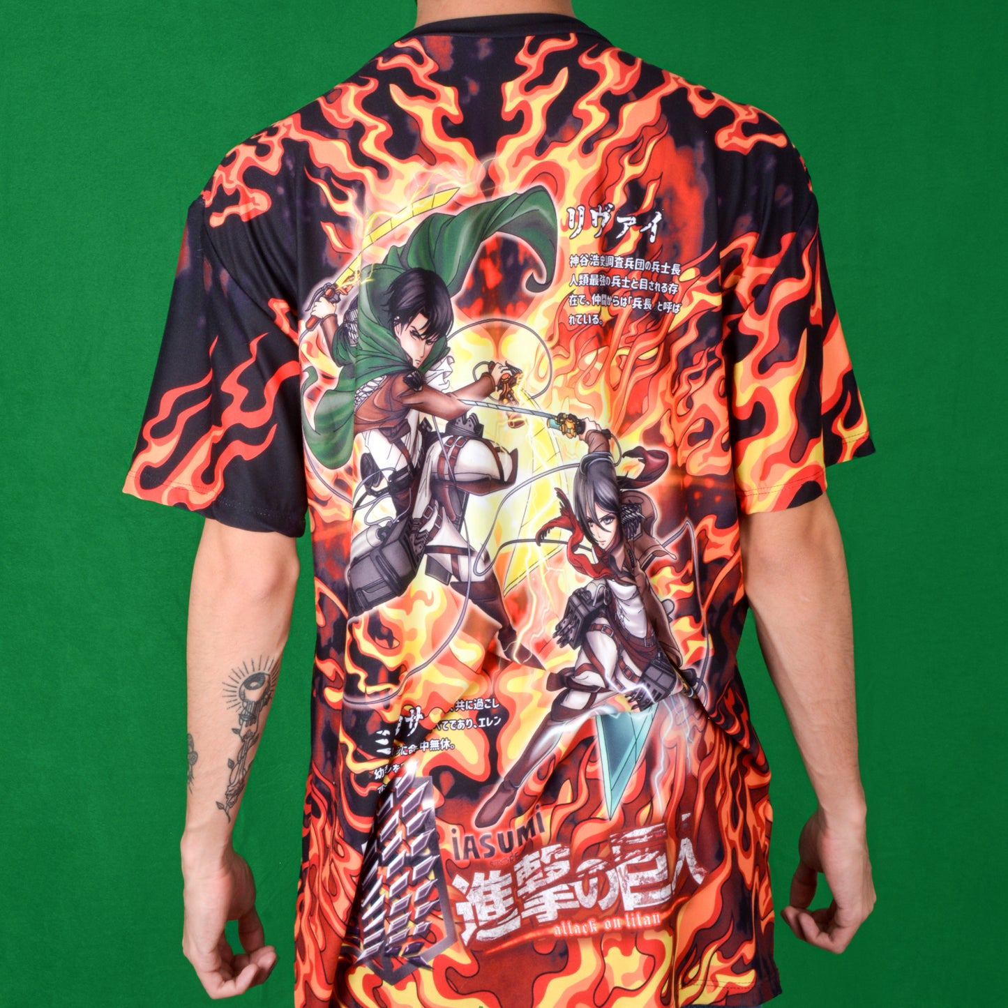 Camiseta Sublim Shingeki no Kyojin