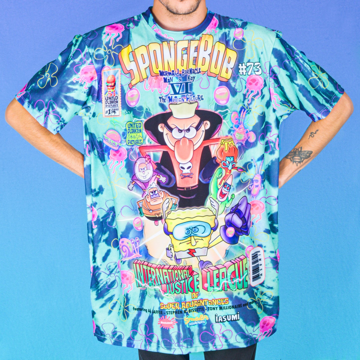 Camiseta Sublim Bob Esponja