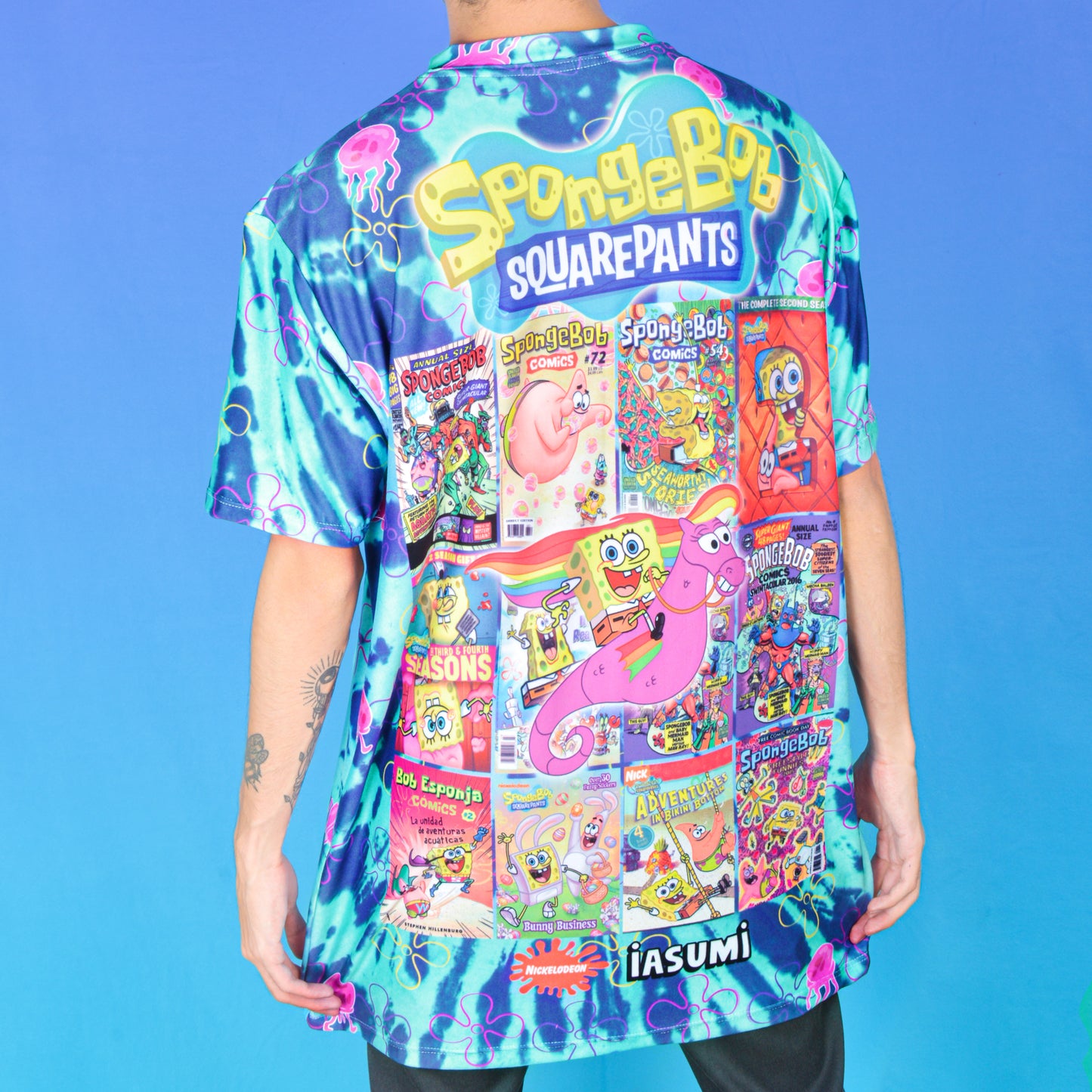 Camiseta Sublim Bob Esponja