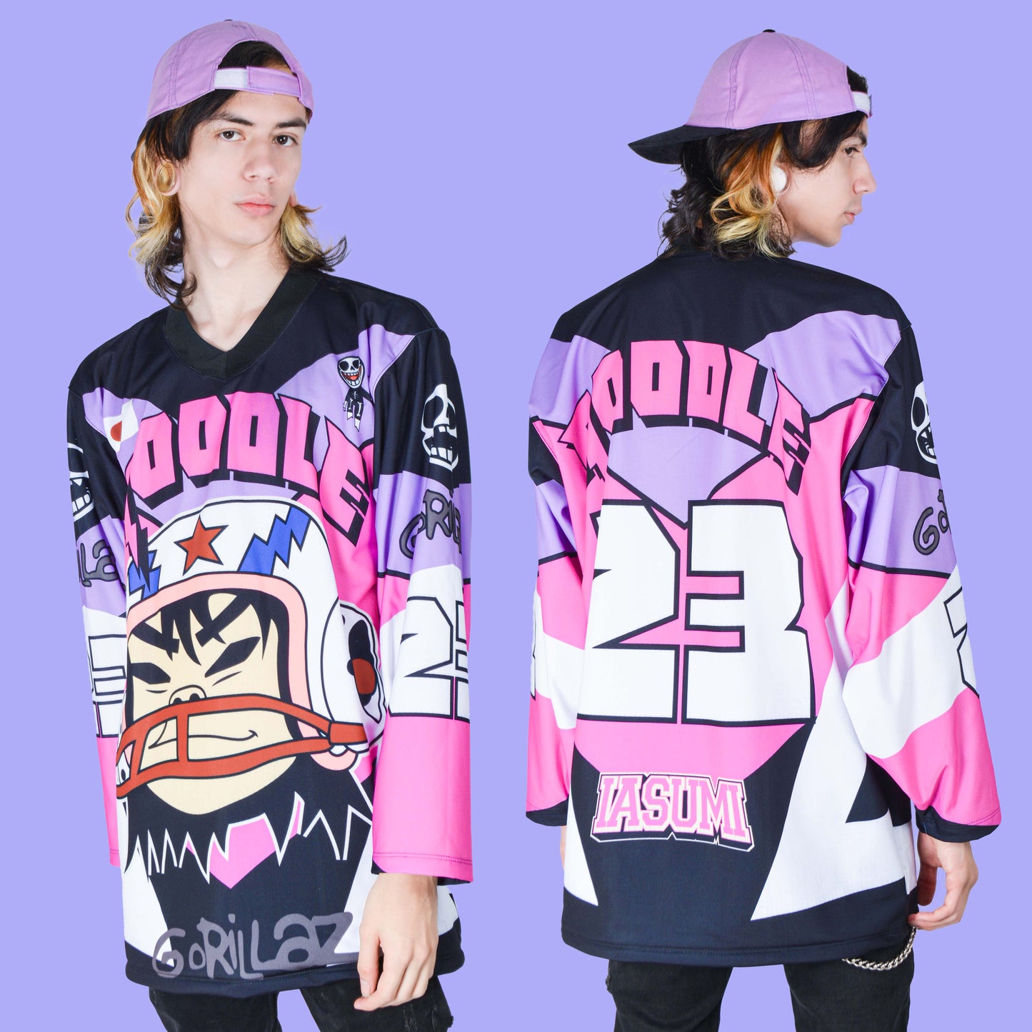 BUZO DE HOCKEY GORILLAZ NOODLES