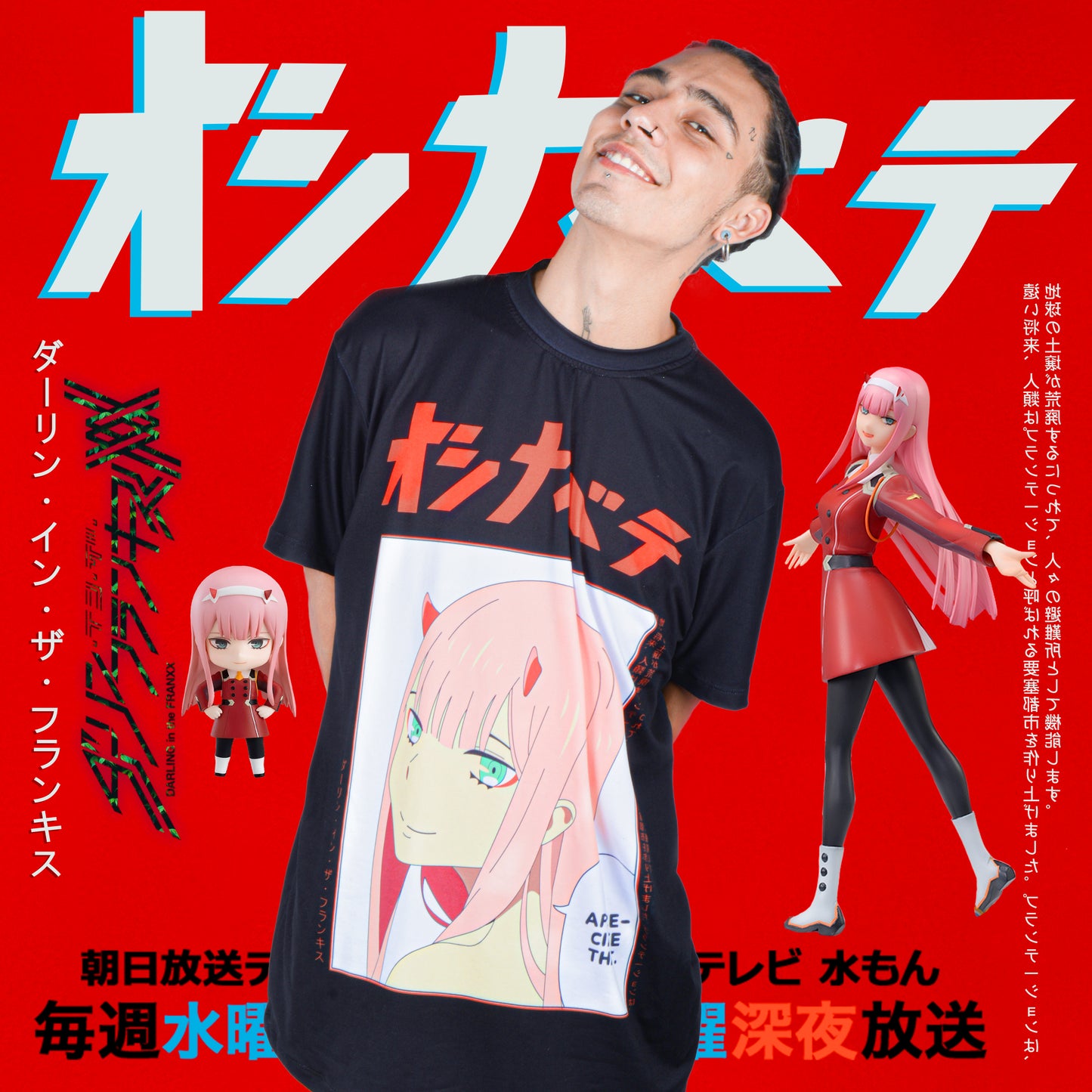 Camiseta Sublim Zero Two