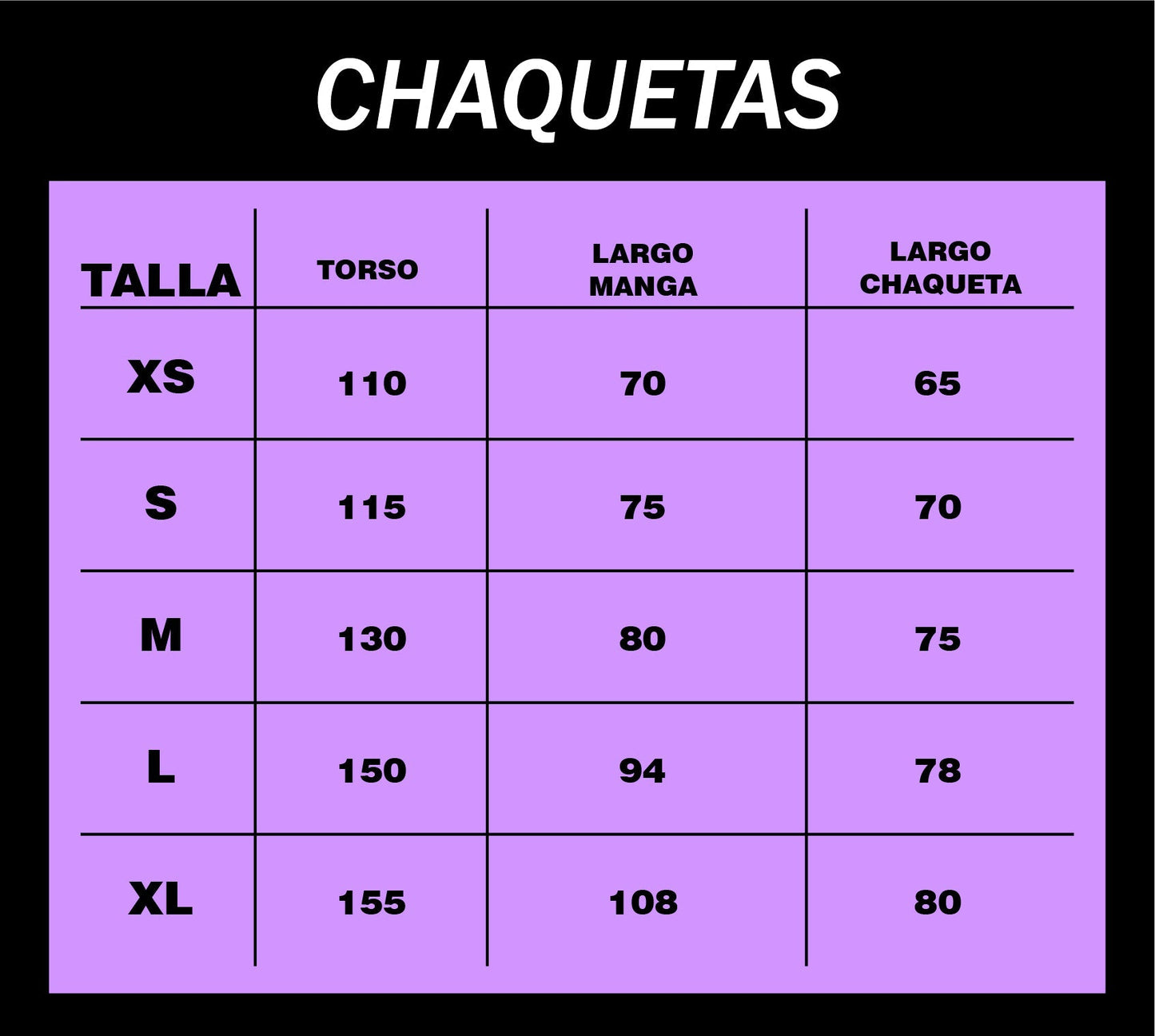 CHAQUETA PICAPIEDRAS