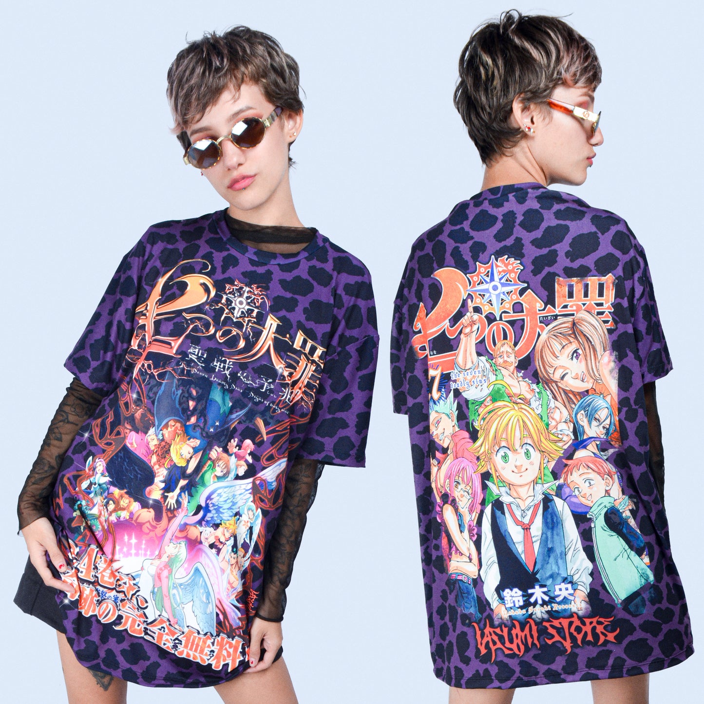 Camiseta Sublim Nanatsu no Taizai
