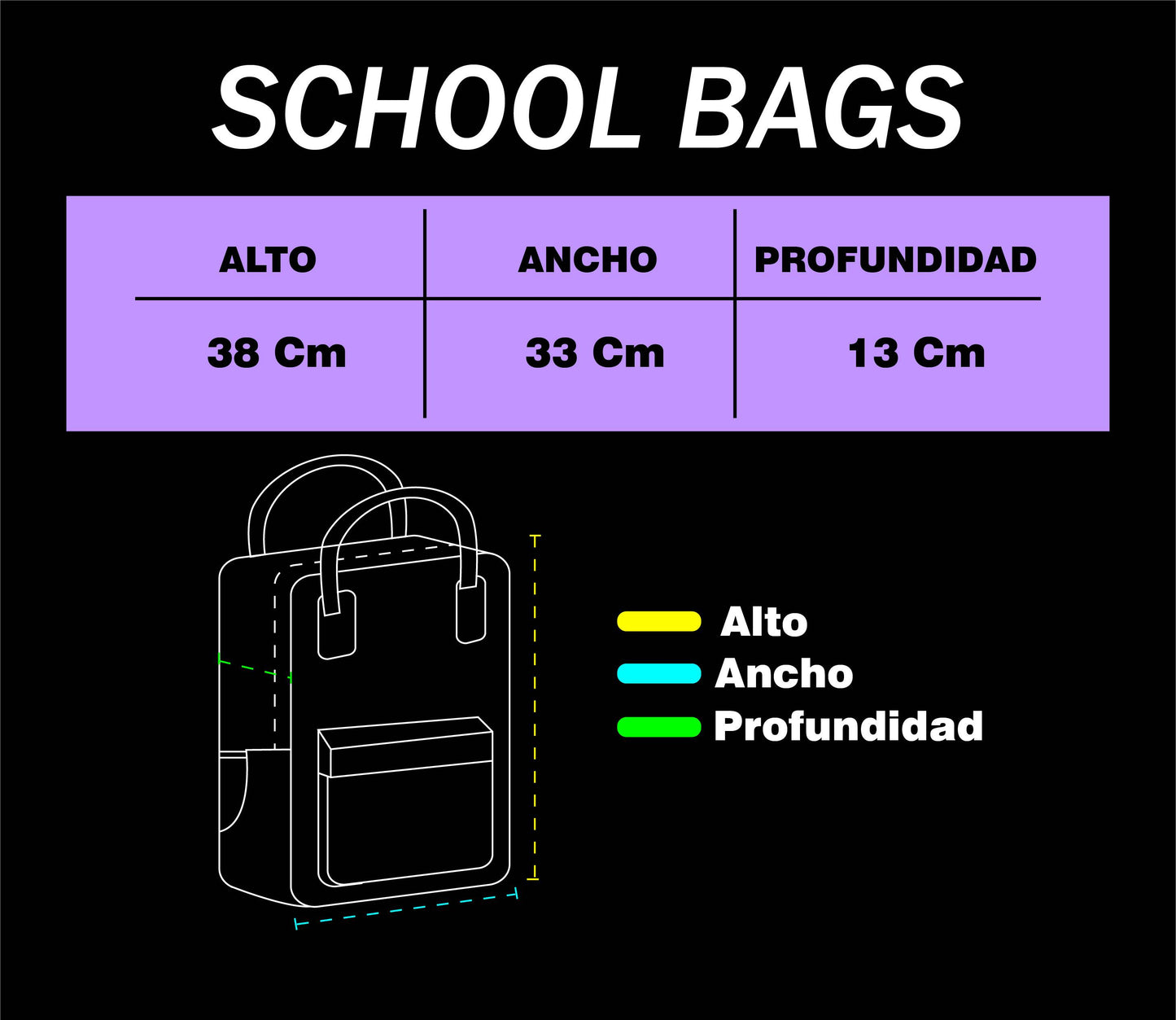 TANJIRO SCHOOOL BAG