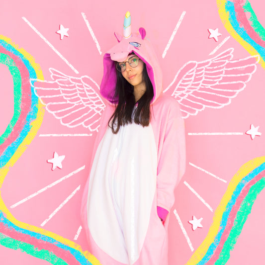 Kigurumi Unicornio Rosa