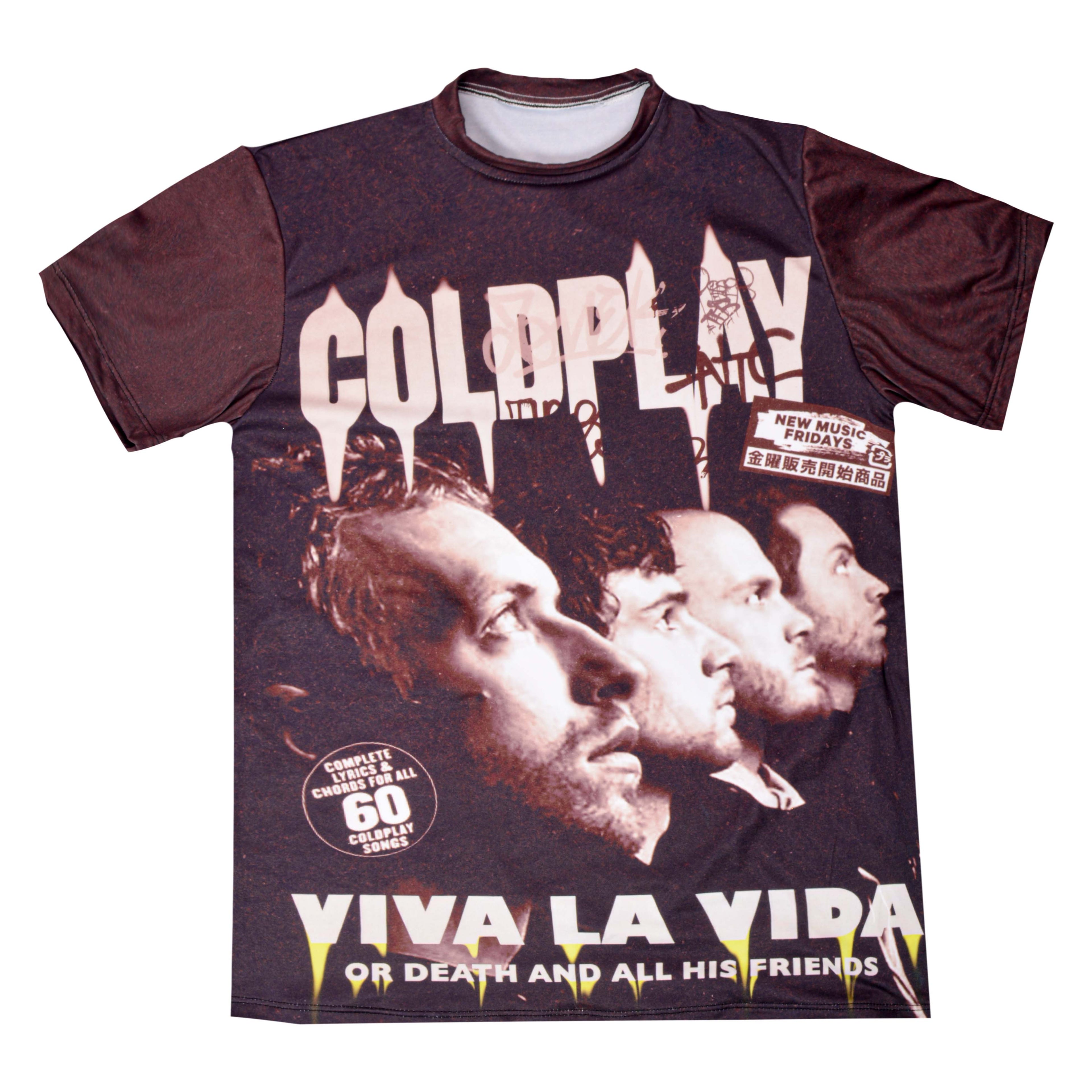 Camiseta Coldplay