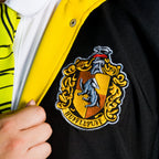 Uniforme completo Hufflepuff (Capa- camisa- pantalón-corbata - totebag)