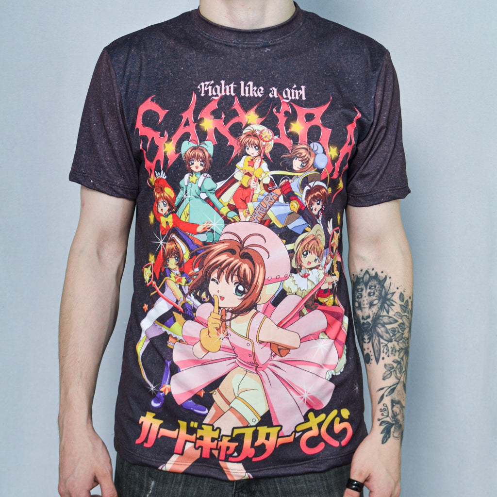 Camiseta Sakura Cardcaptor 3D