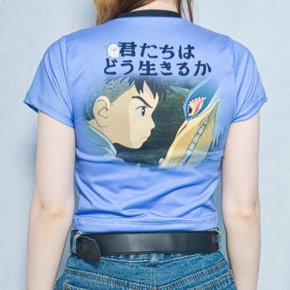 Camiseta El Niño y la Garza  - Ghibli world