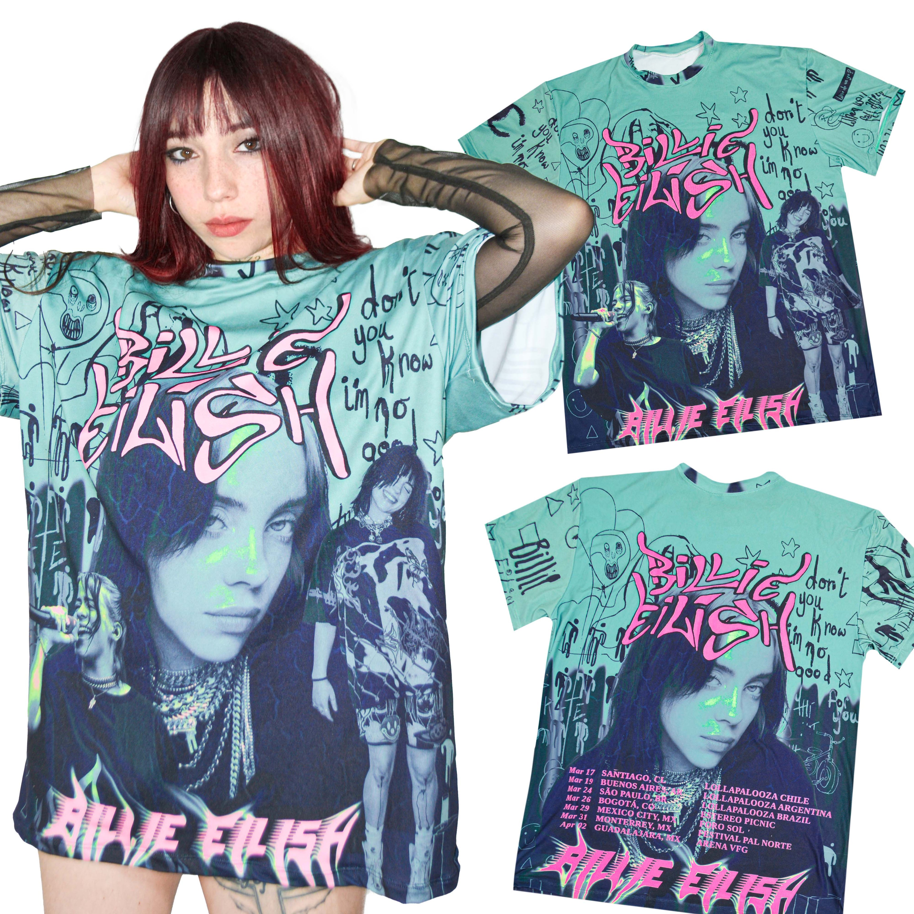 Camiseta/Top Billie Eilish FEP