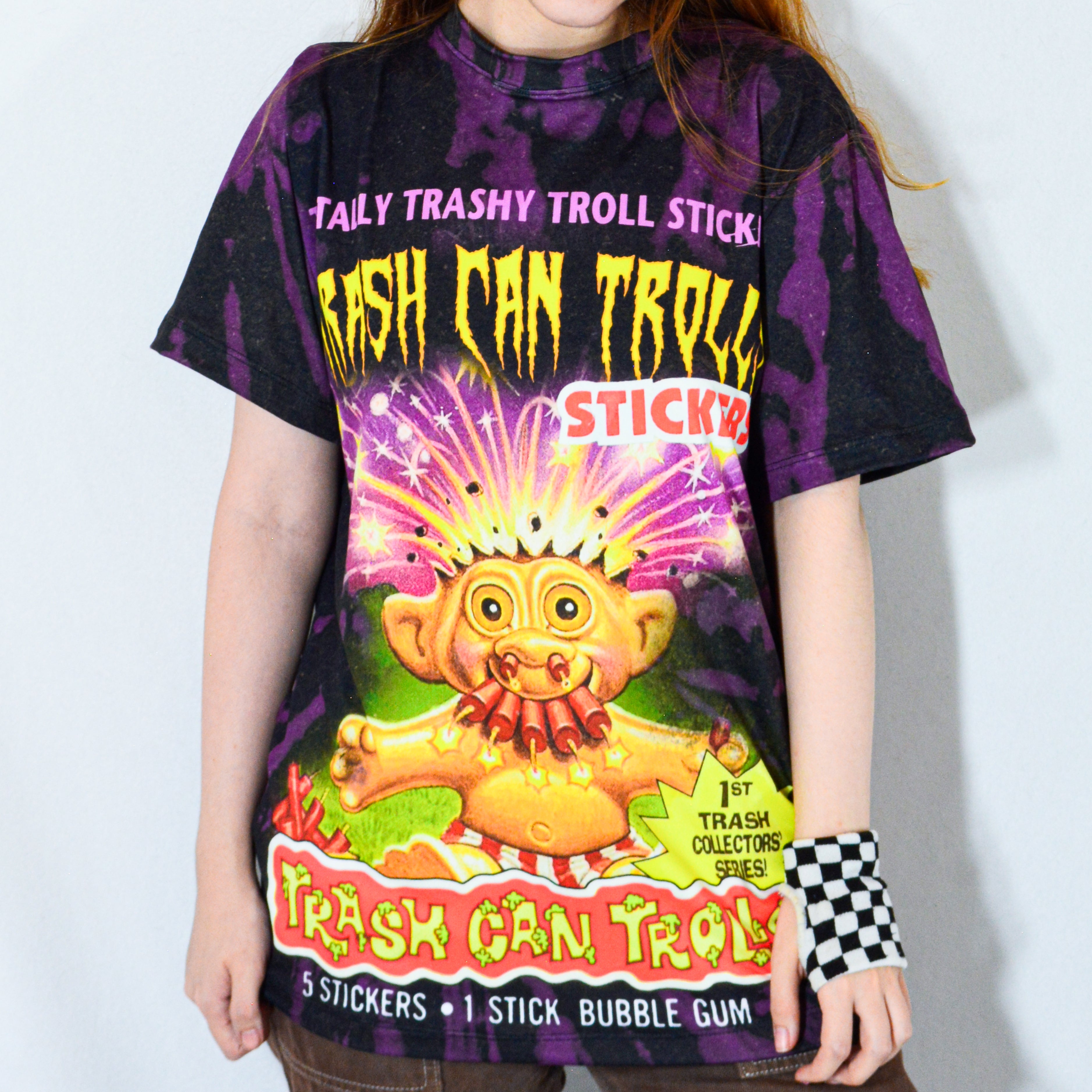 Camiseta Troll - trash can trolls