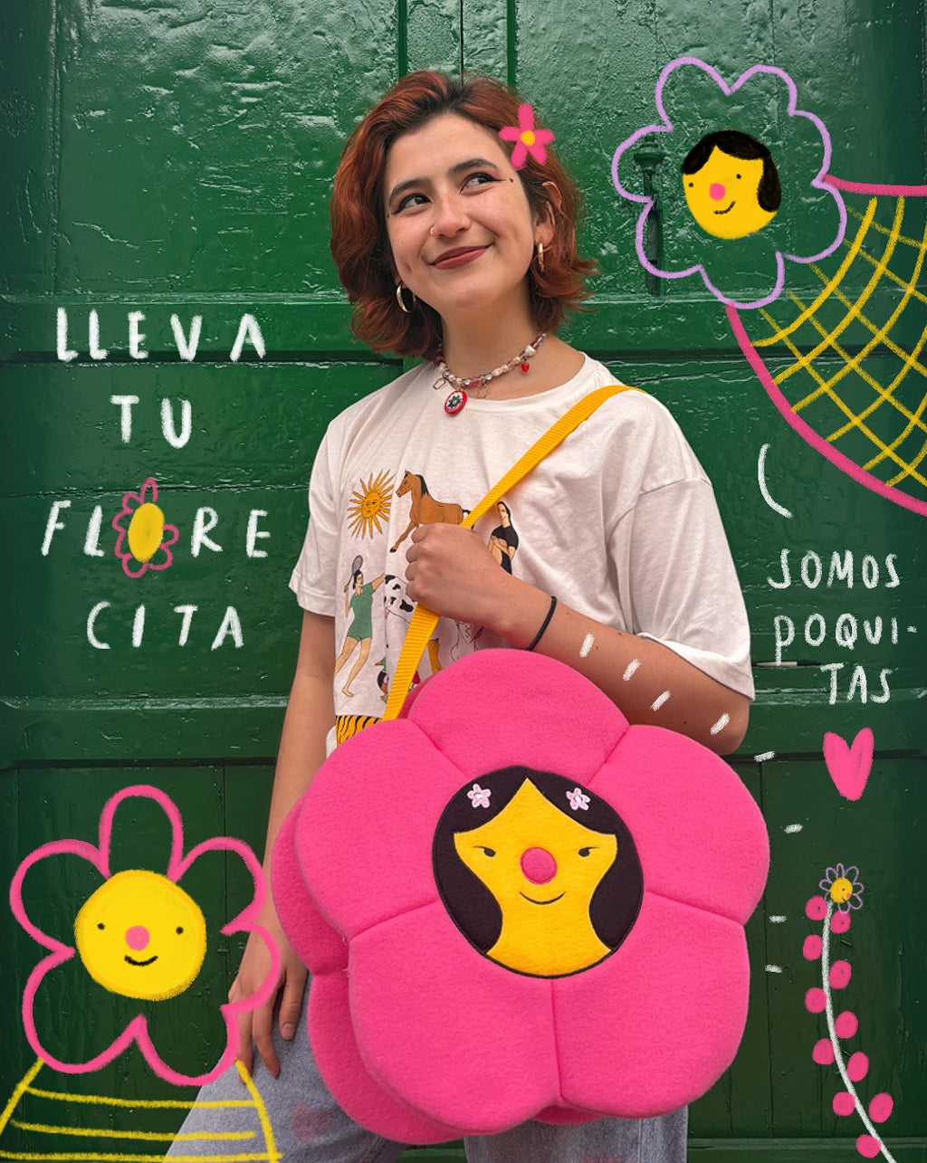 Bolso Flor - Rosaem