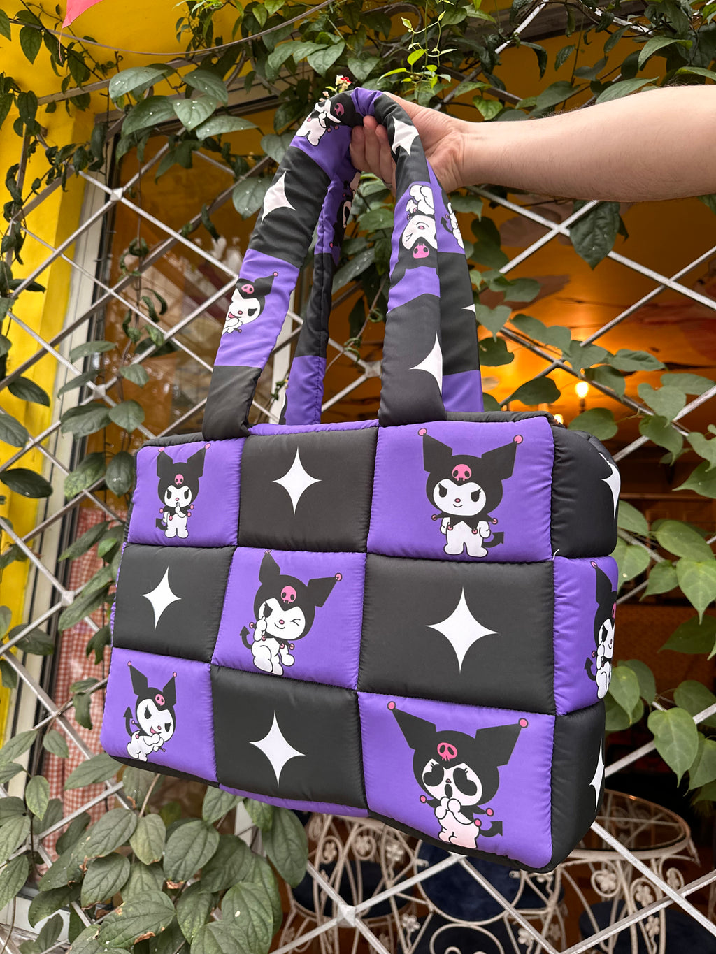 Bolso acolchado Kuromi
