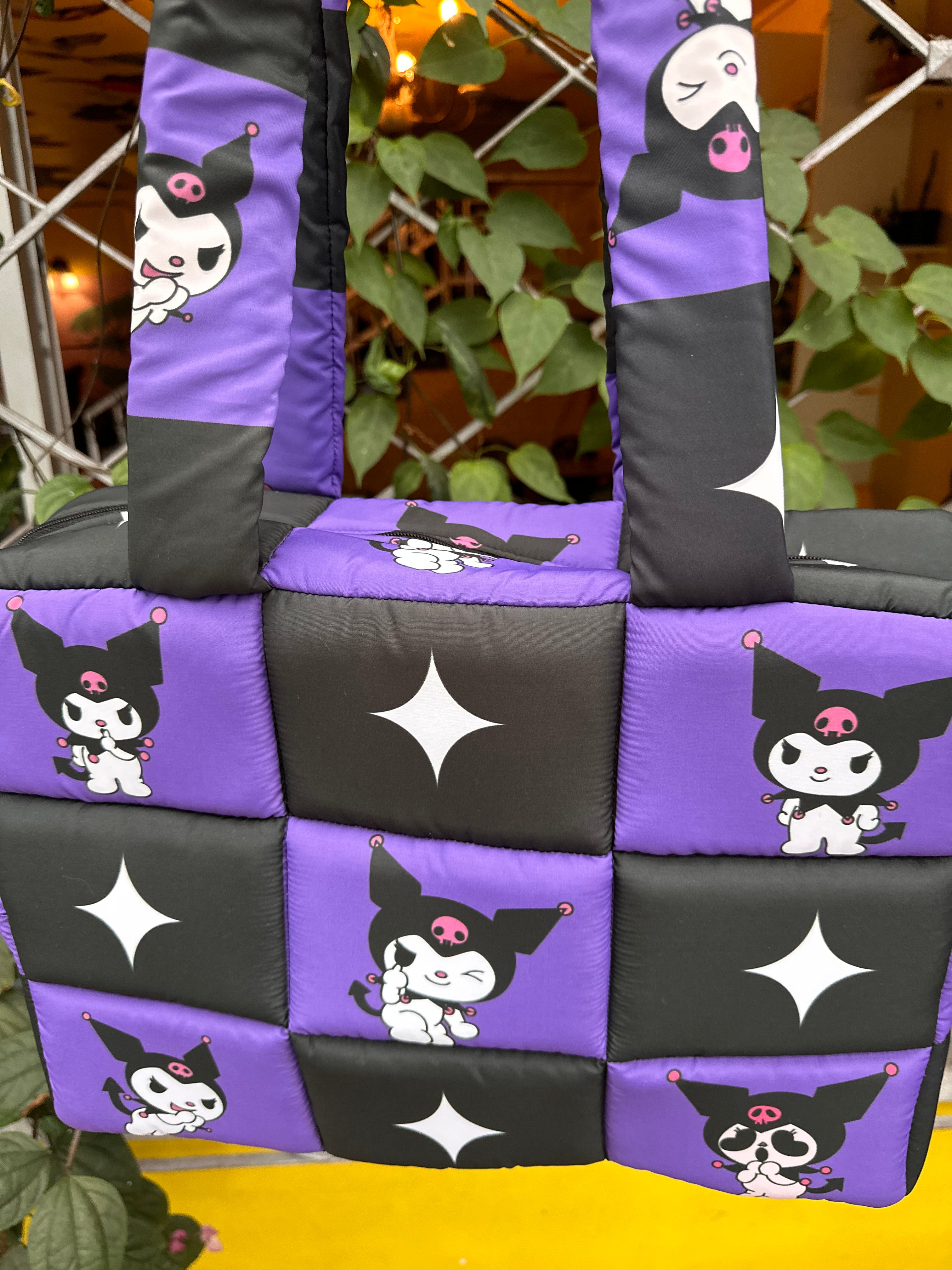 Bolso acolchado Kuromi