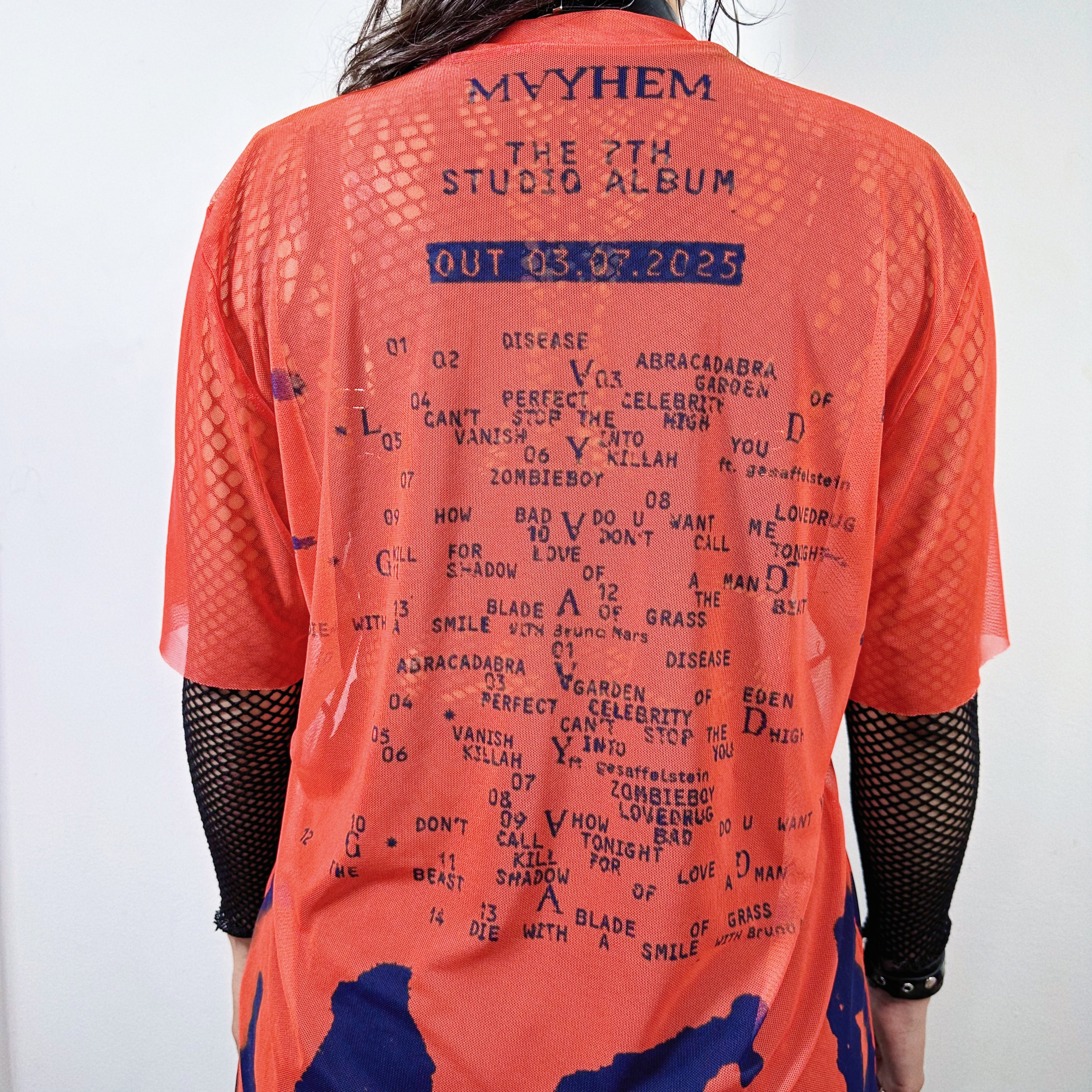 CAMISETA MALLA LADY GAGA MAYHEM