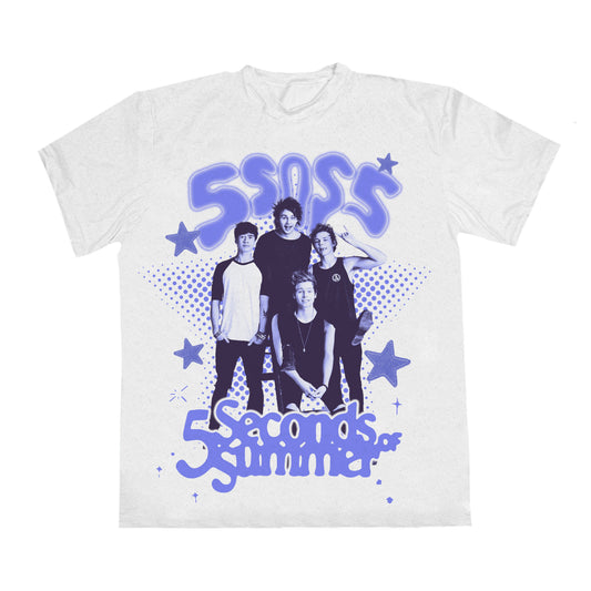 Top Camiseta Blue  5 Seconds of Summer - 5soss