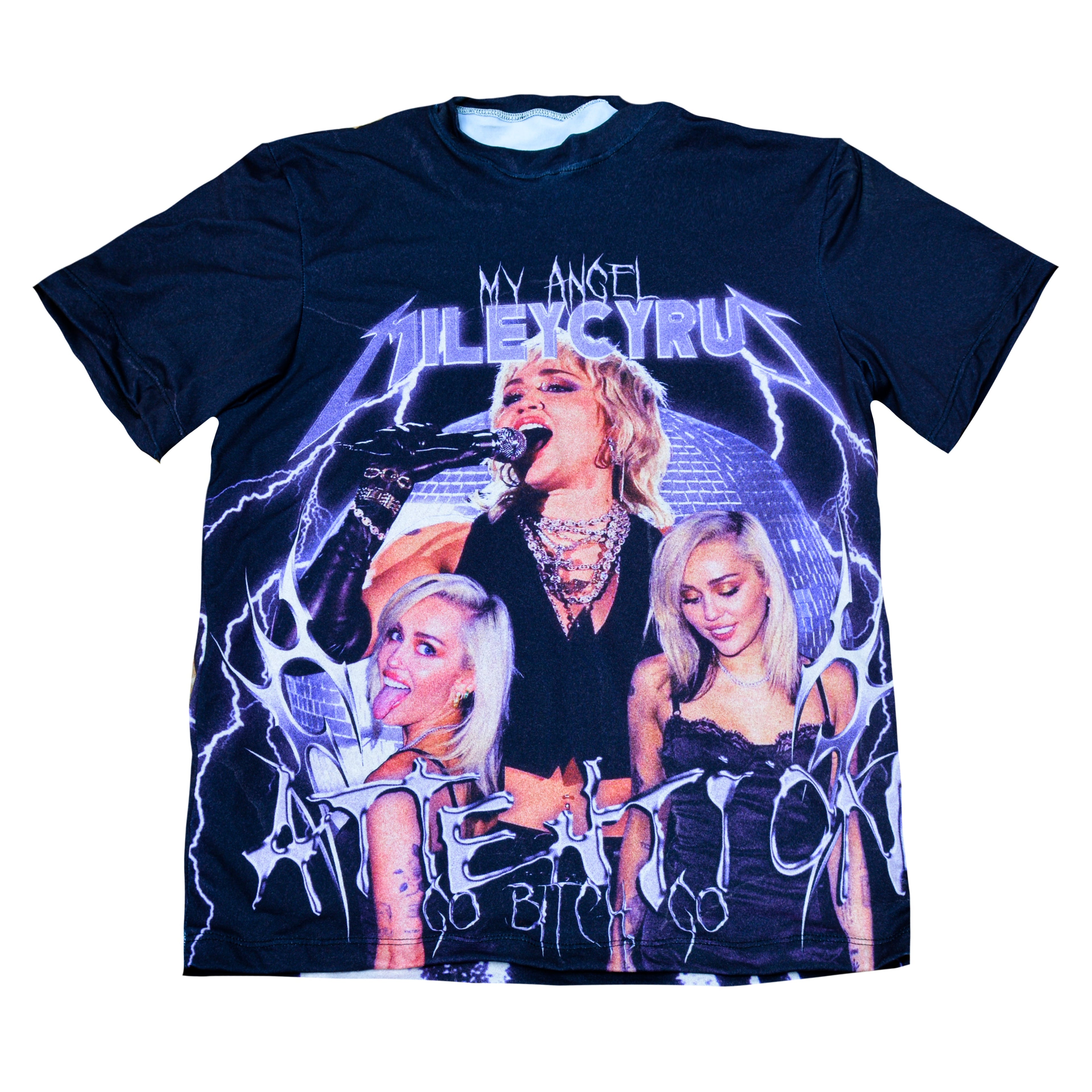 Camiseta Miley Metallica
