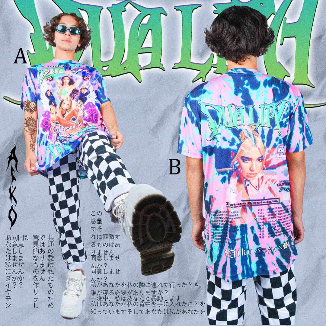 Camiseta Dua Lipa By: Aiko