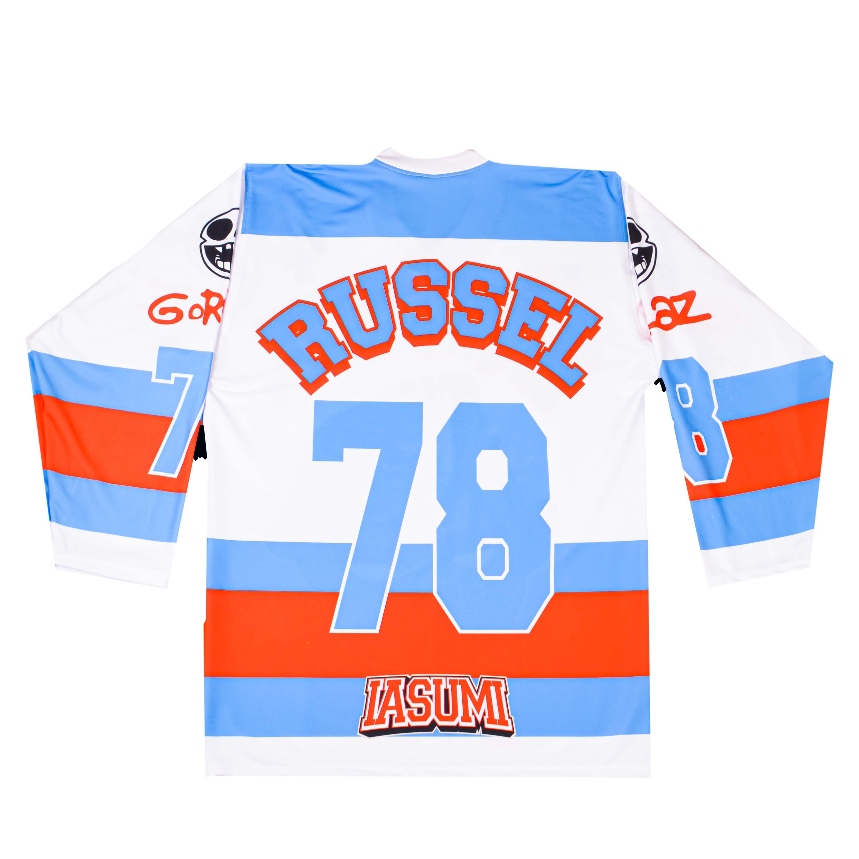 JERSEY DE HOCKEY GORILLAZ  RUSSELL