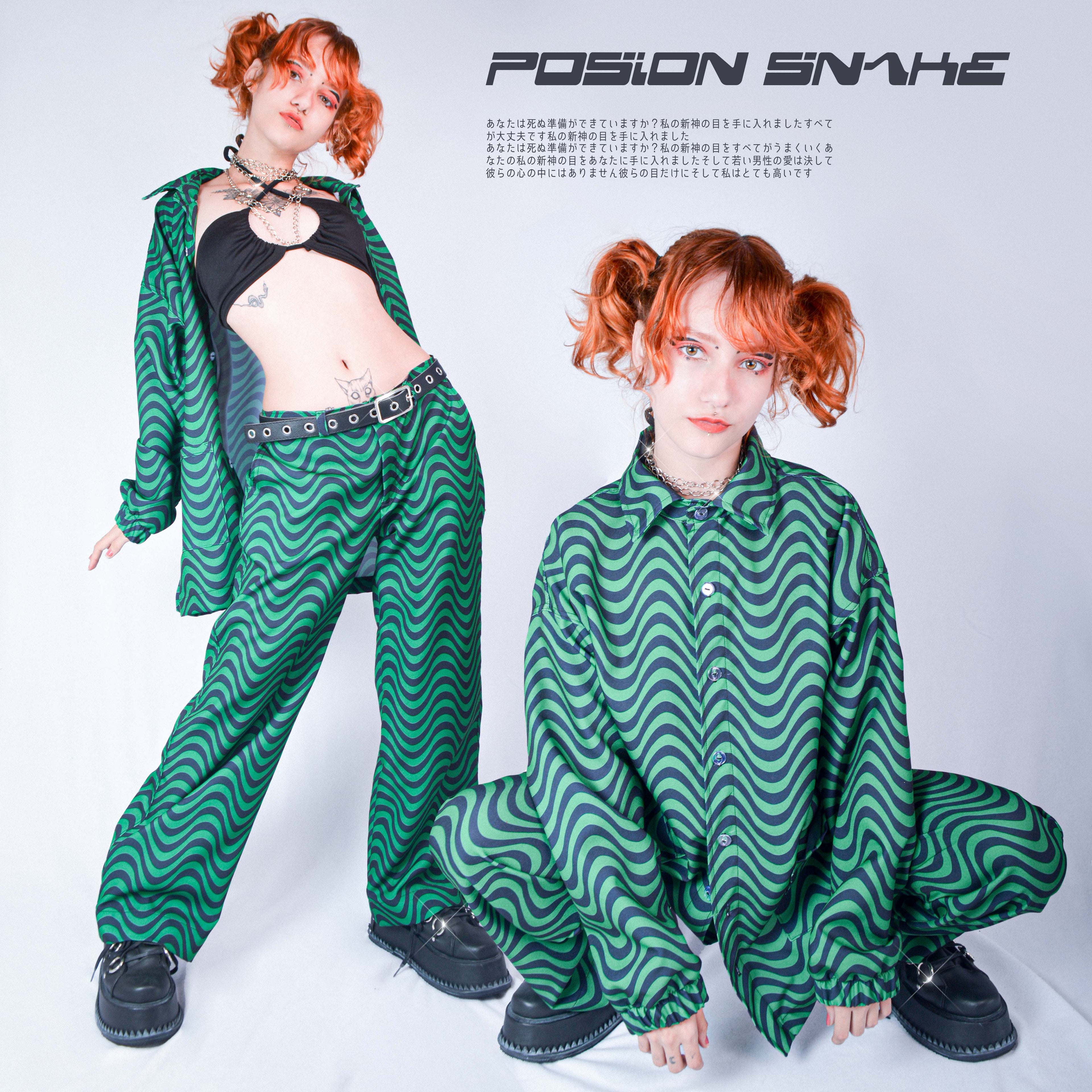 CAMISA POISON SNAKE