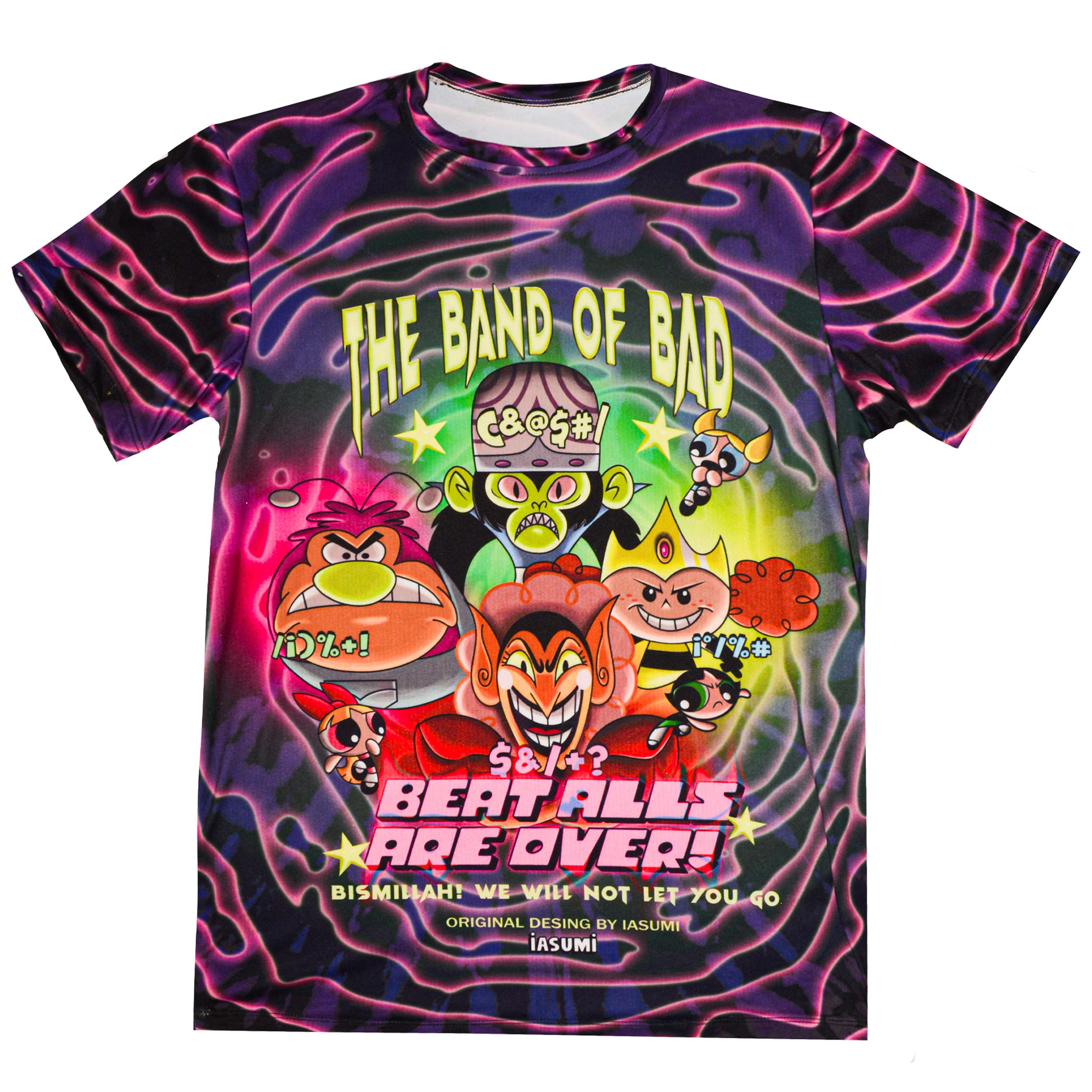 Camiseta The Band of Bad Chicas superpoderosas
