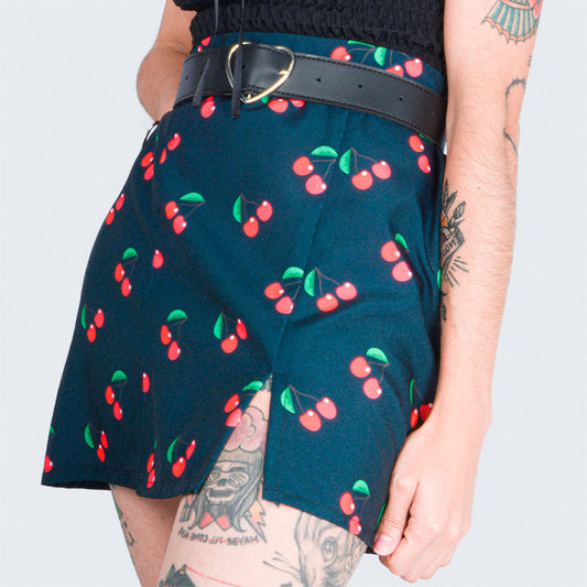 FALDA CHERRY BLACK — BEA