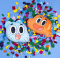 Cojín Gumball & Darwin