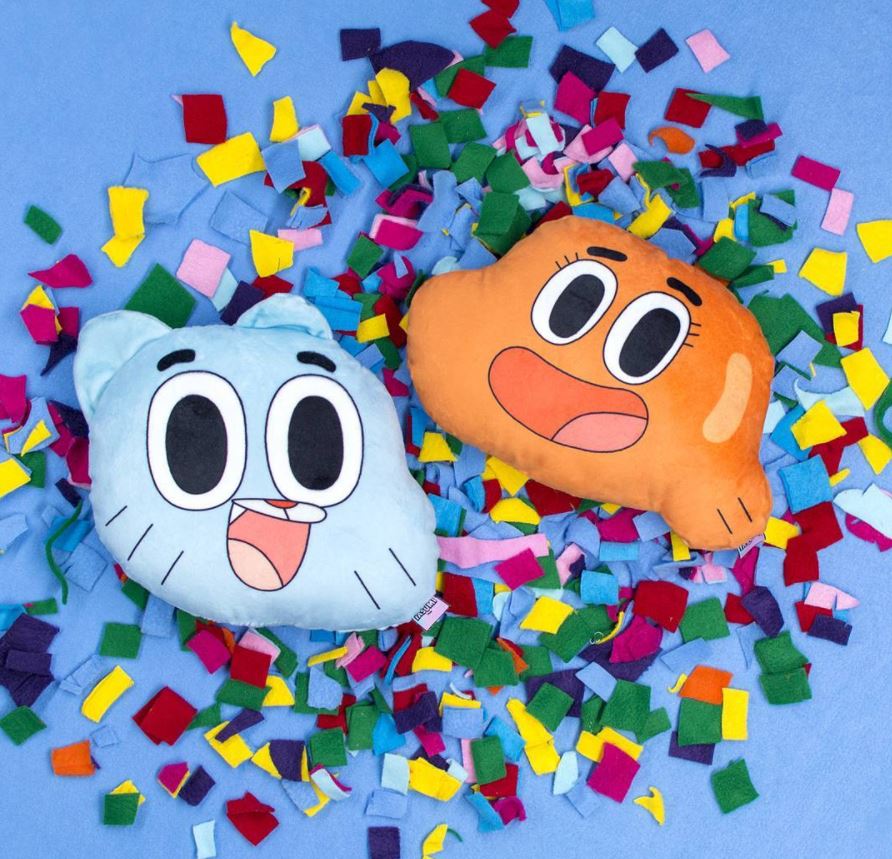 Cojín Gumball & Darwin