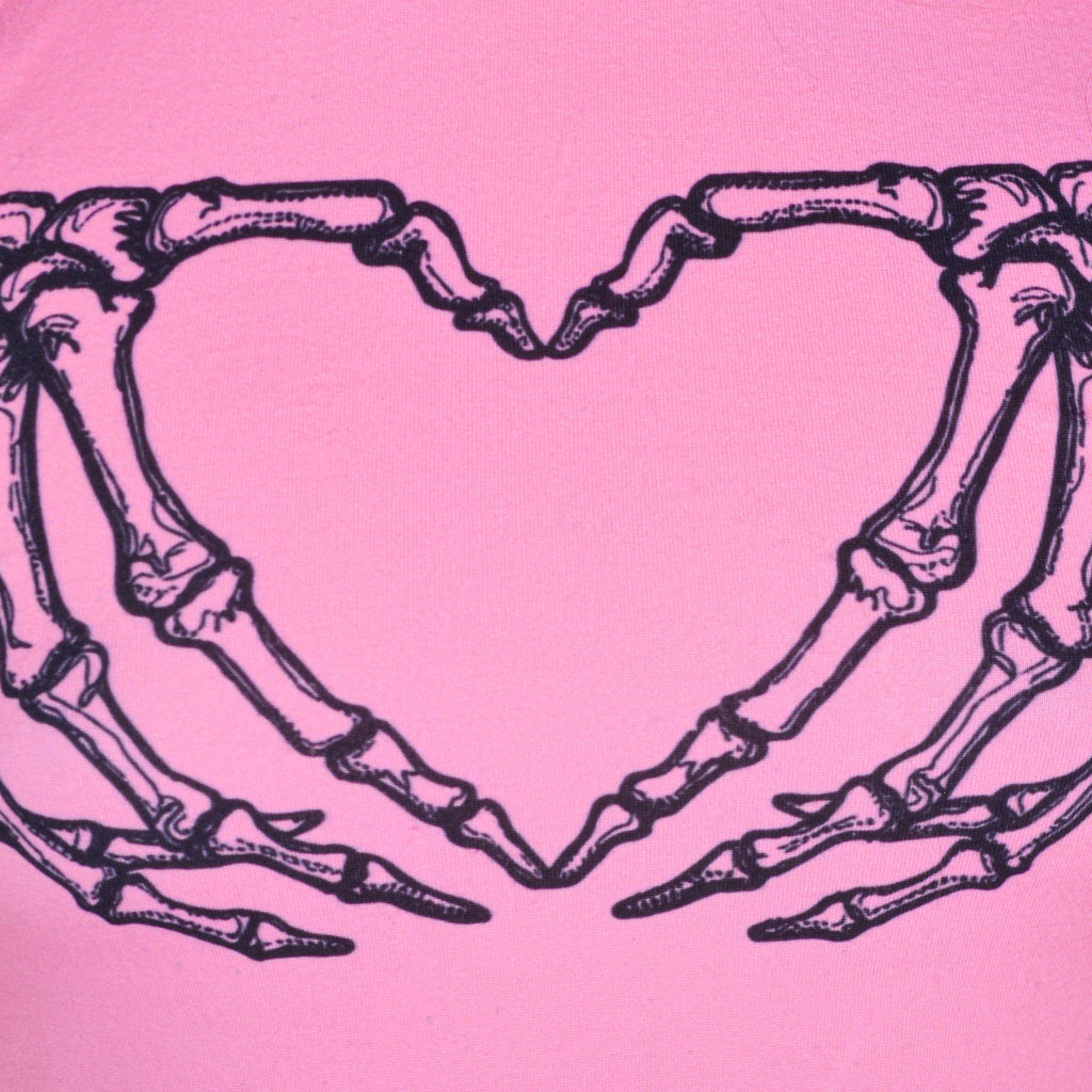 TOP BLACK BONES DEAD LOVE