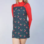 VESTIDO CHERRY BLACK