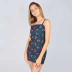 VESTIDO CHERRY BLACK