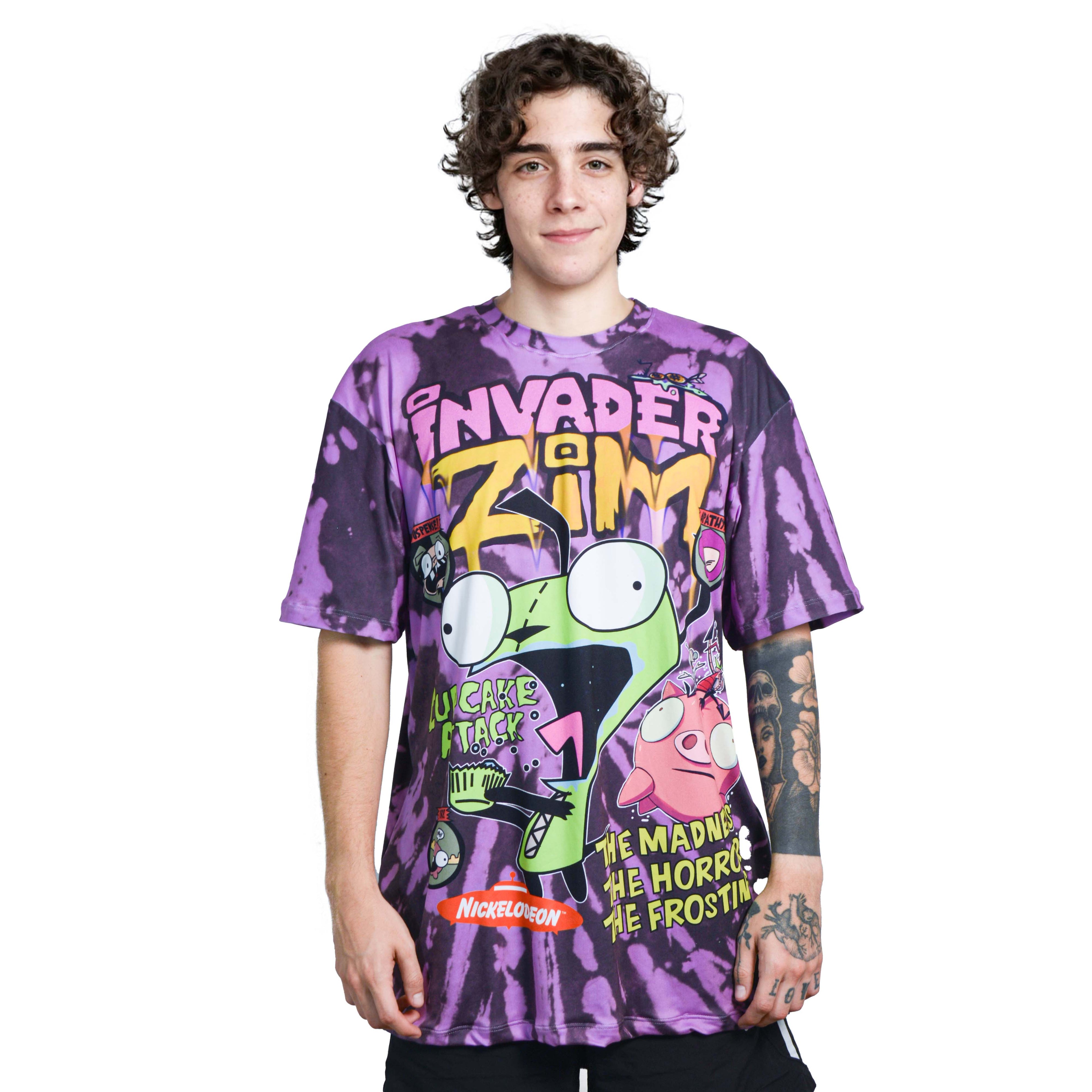 Camiseta Invasor Zim Gir New
