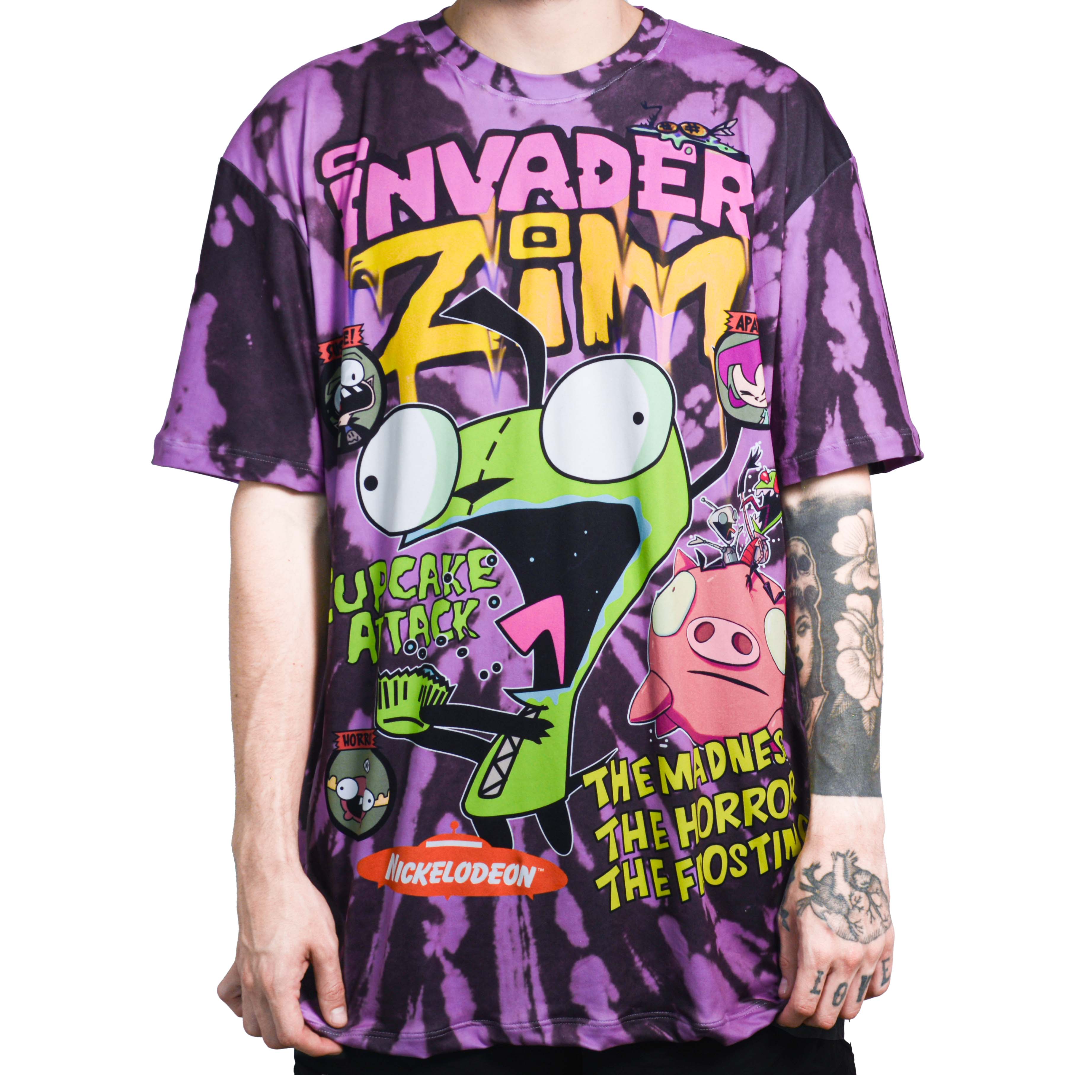 Camiseta Invasor Zim Gir New