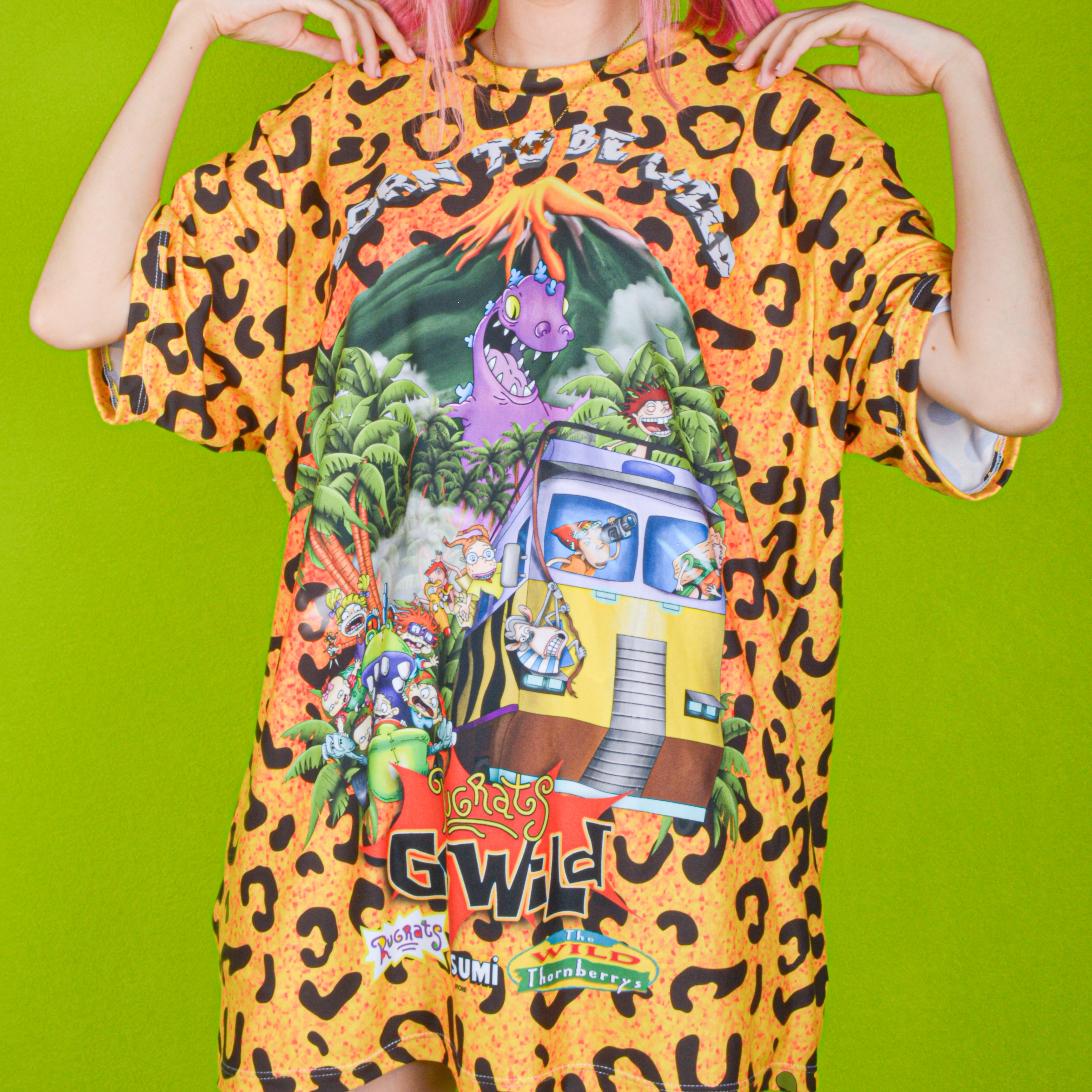 Camiseta Sublim Rugrats & Wild Thornberrys