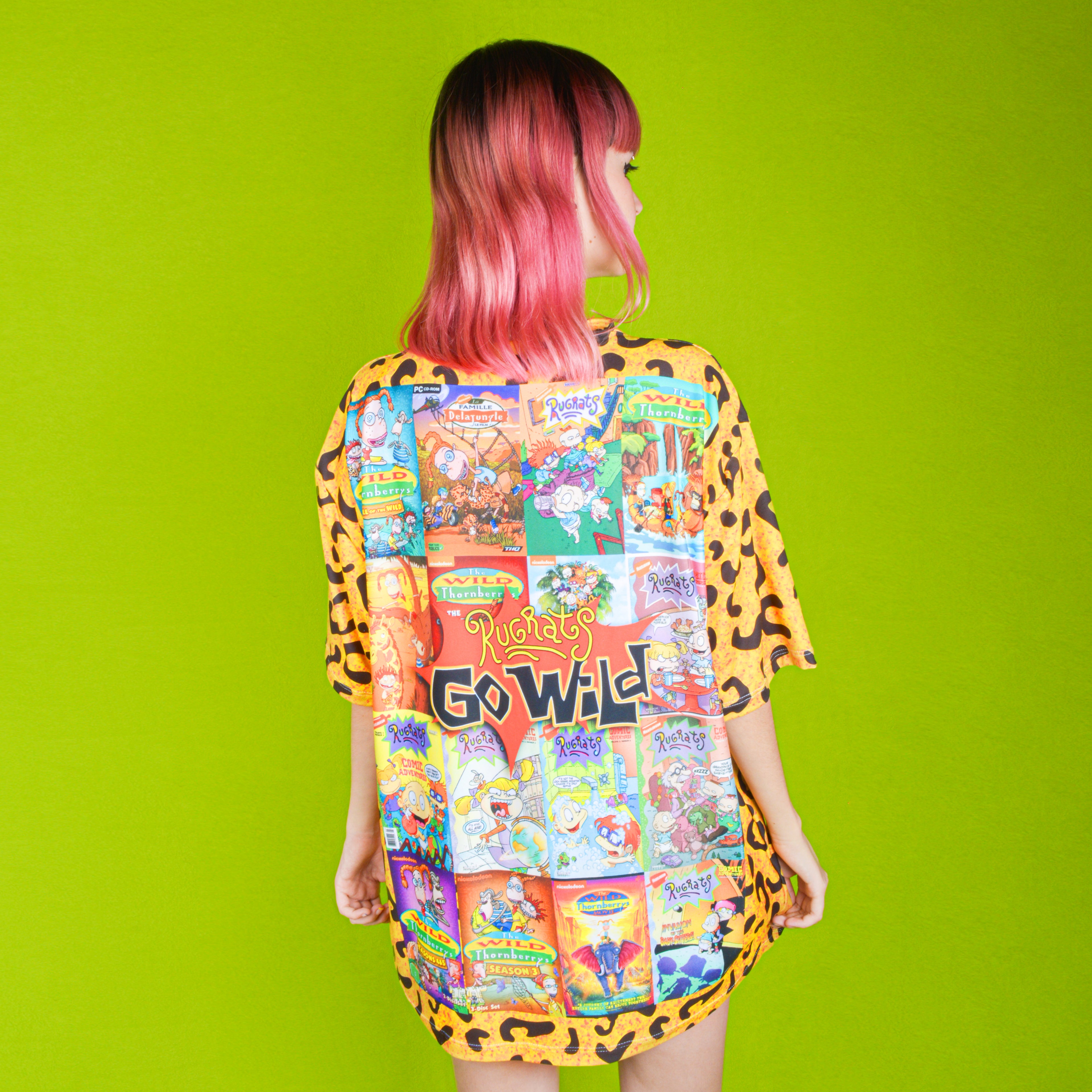 Camiseta Sublim Rugrats & Wild Thornberrys