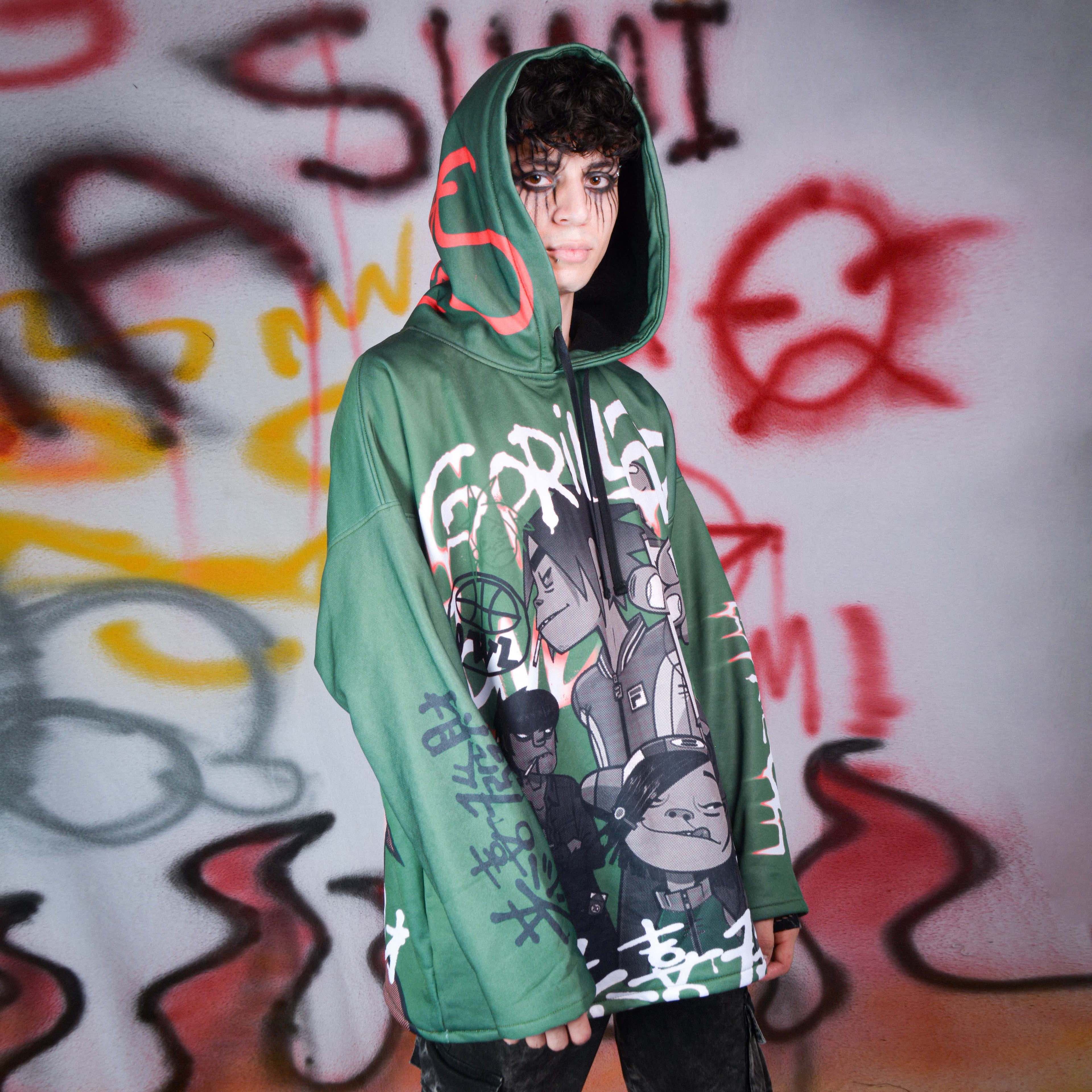 HOODIE GORILLAZ 004