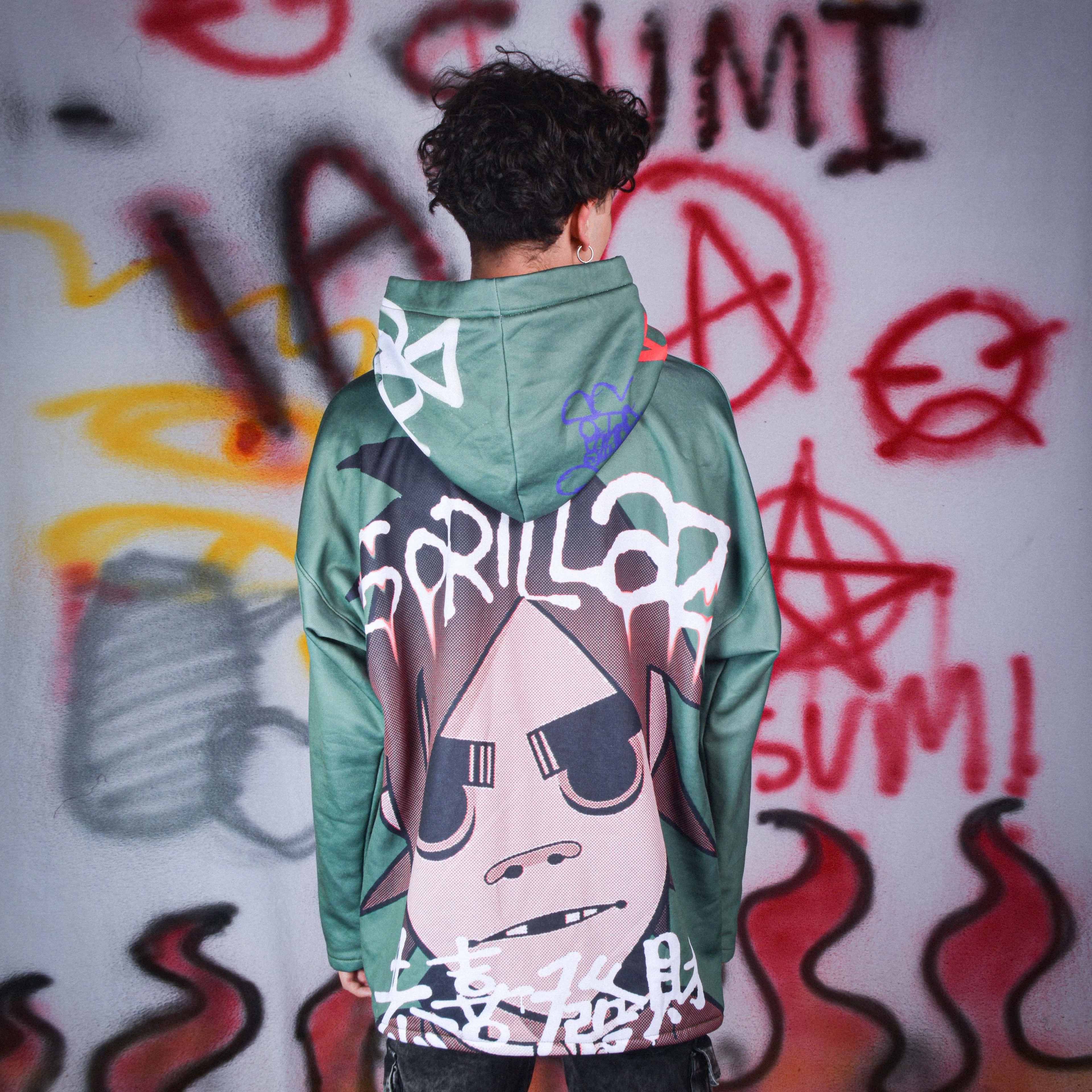 HOODIE GORILLAZ 004