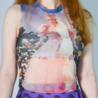 Top Malla Barbie Rapunzel - Barbie core