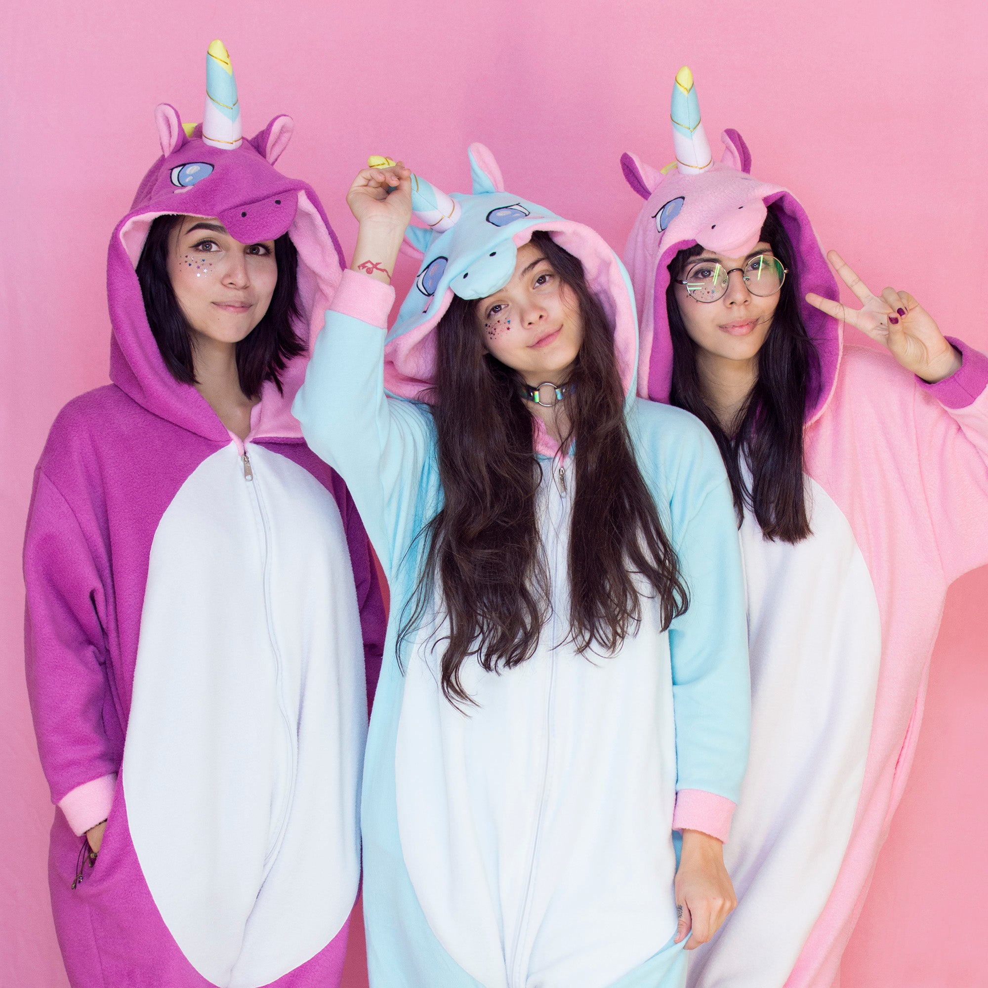 Kigurumi Unicornio Rosa
