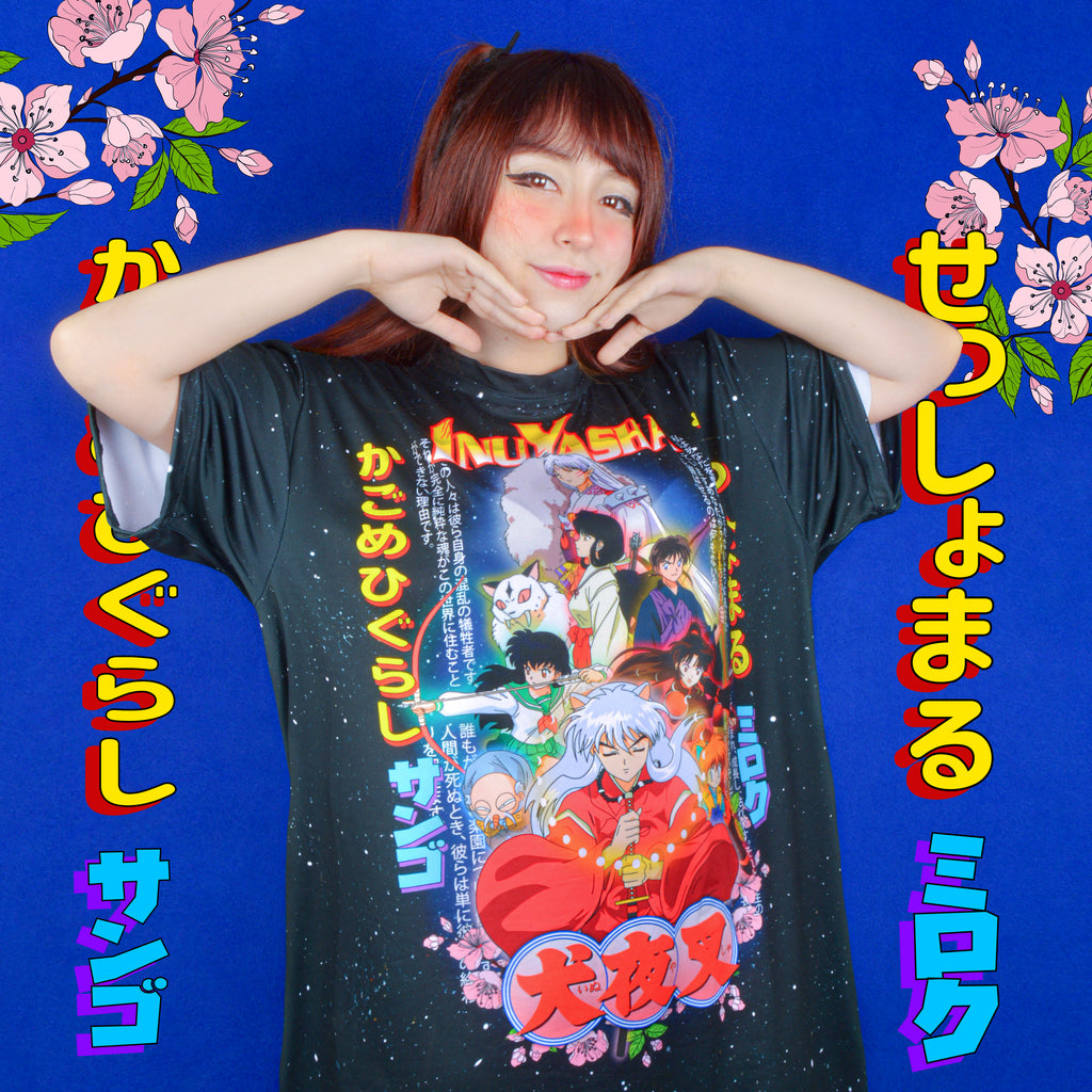 Camiseta Sublim Inuyasha